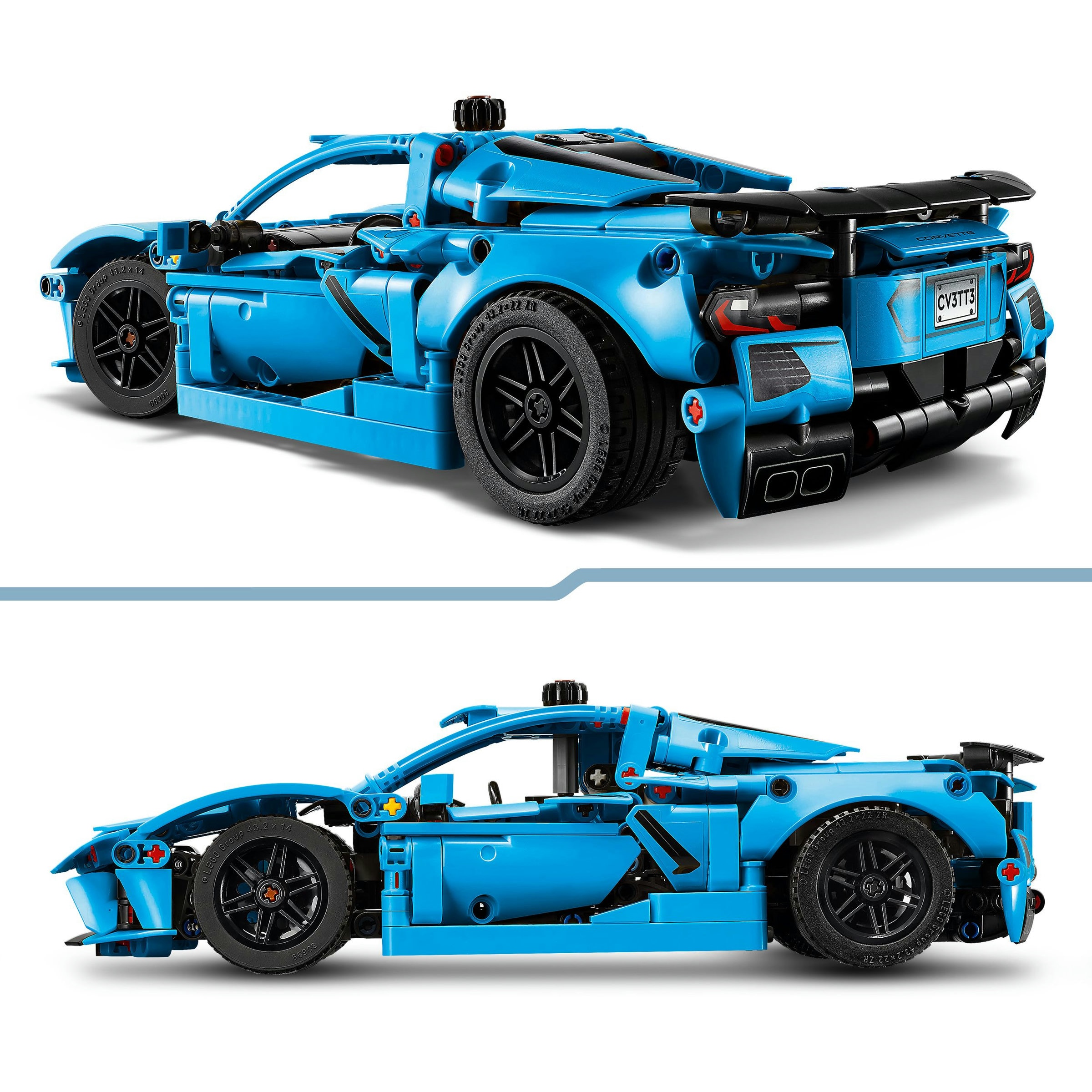 Juego de construcción Chevrolet Corvette Stingray Azul LEGO Technic - 42217 4