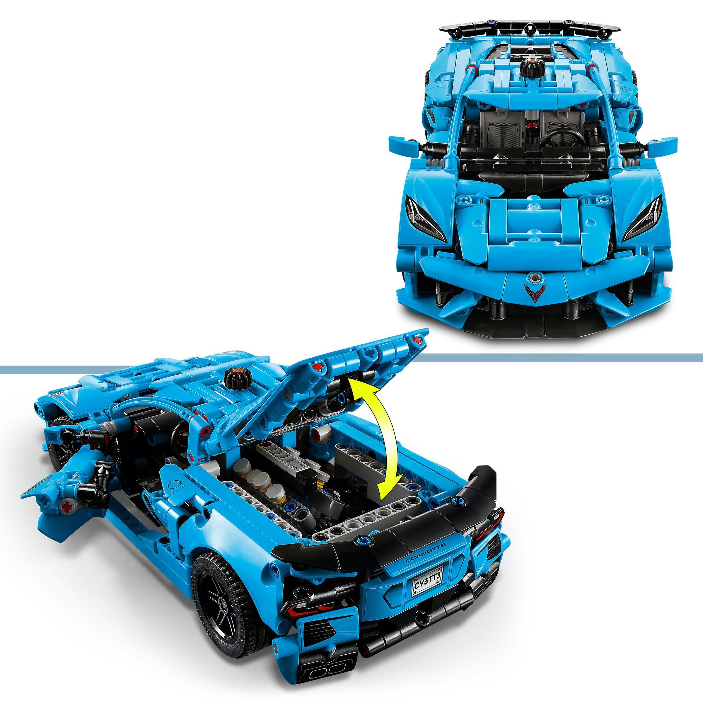 Juego de construcción Chevrolet Corvette Stingray Azul LEGO Technic - 42217 5