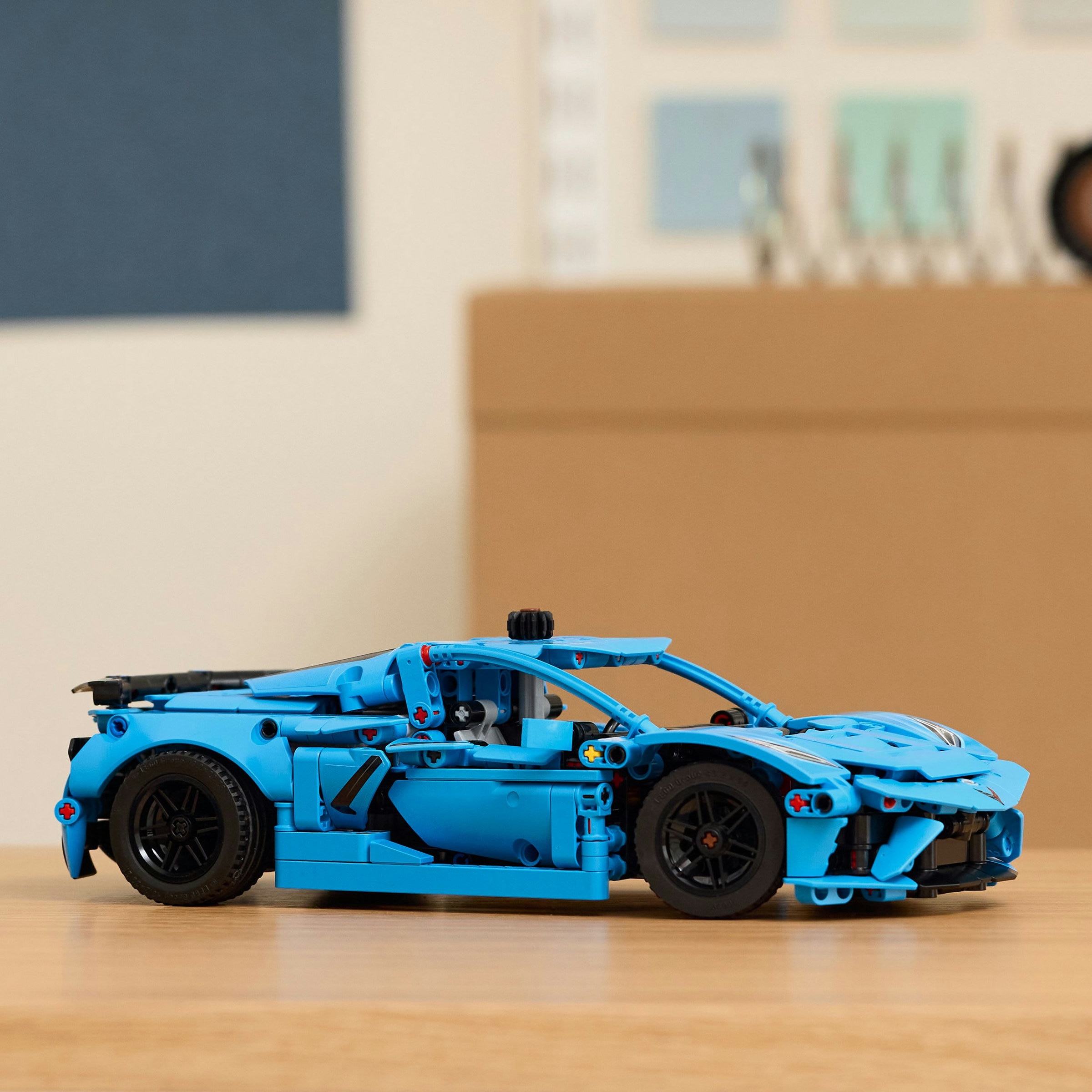 Juego de construcción Chevrolet Corvette Stingray Azul LEGO Technic - 42217 6