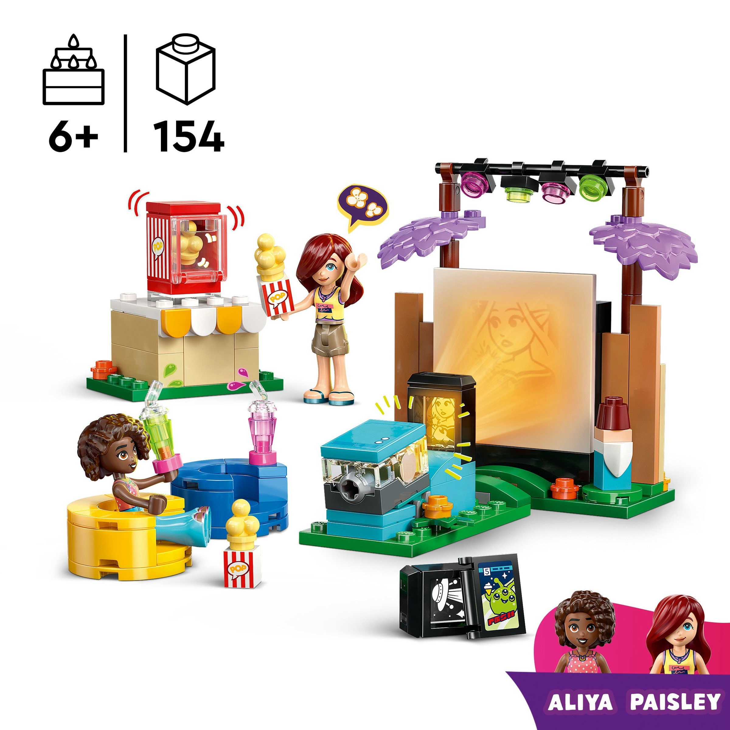 Juego de construcción Amistad: Noche de Cine LEGO Friends - 42642 3