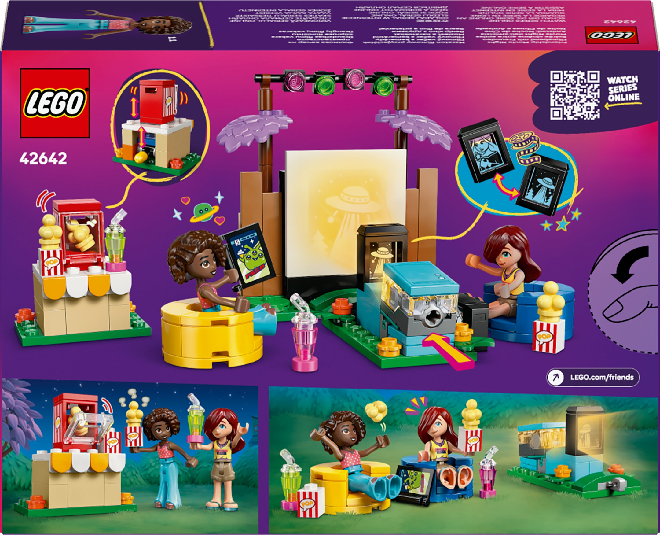 Juego de construcción Amistad: Noche de Cine LEGO Friends - 42642 8