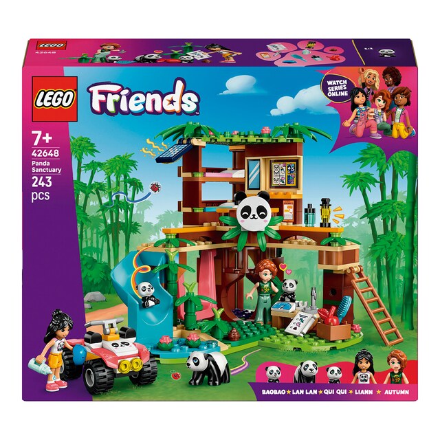 Juego de construcción Cuidado Animal en el Refugio para Pandas Lego Friends