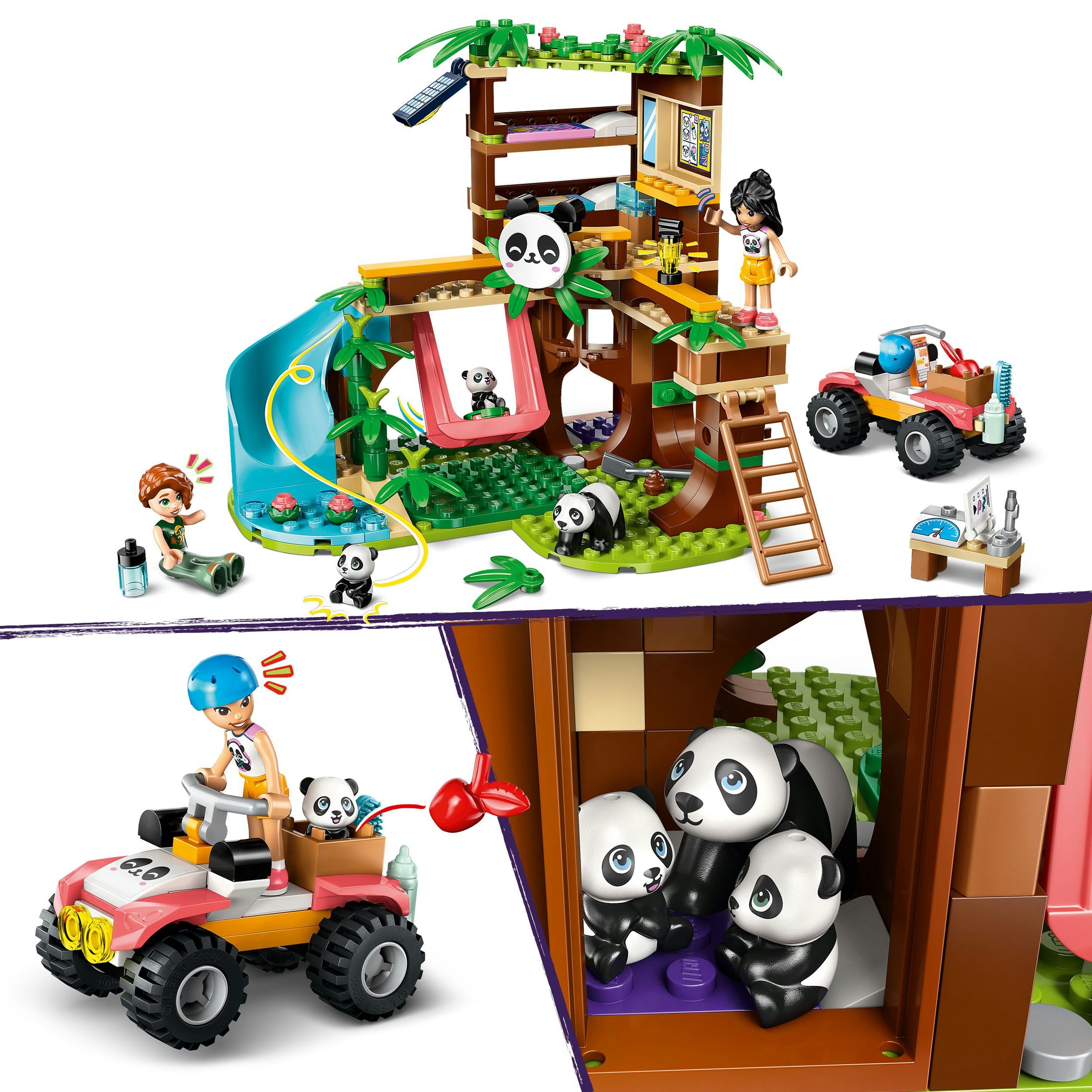 Juego de construcción Cuidado Animal en el Refugio para Pandas LEGO Friends - 42648 4