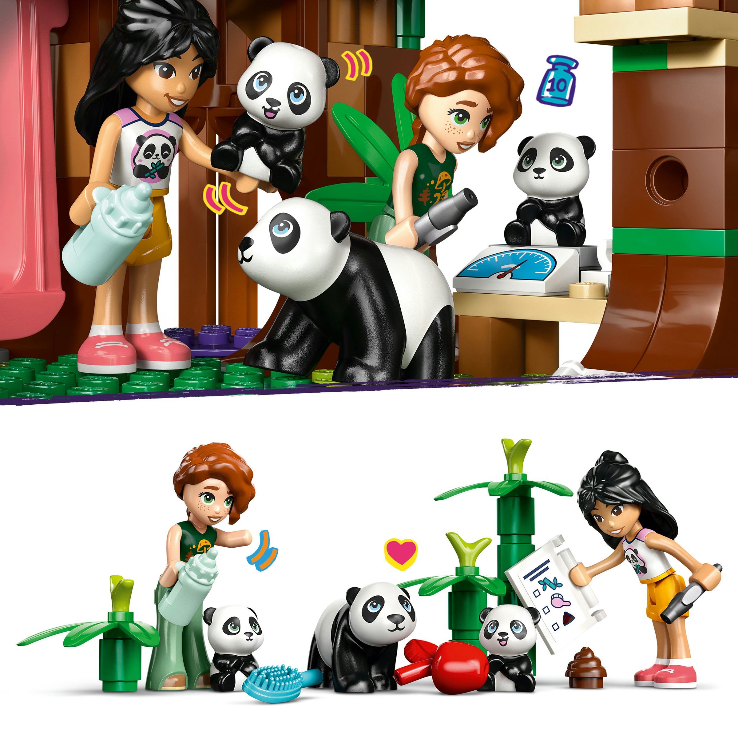 Juego de construcción Cuidado Animal en el Refugio para Pandas LEGO Friends - 42648 5