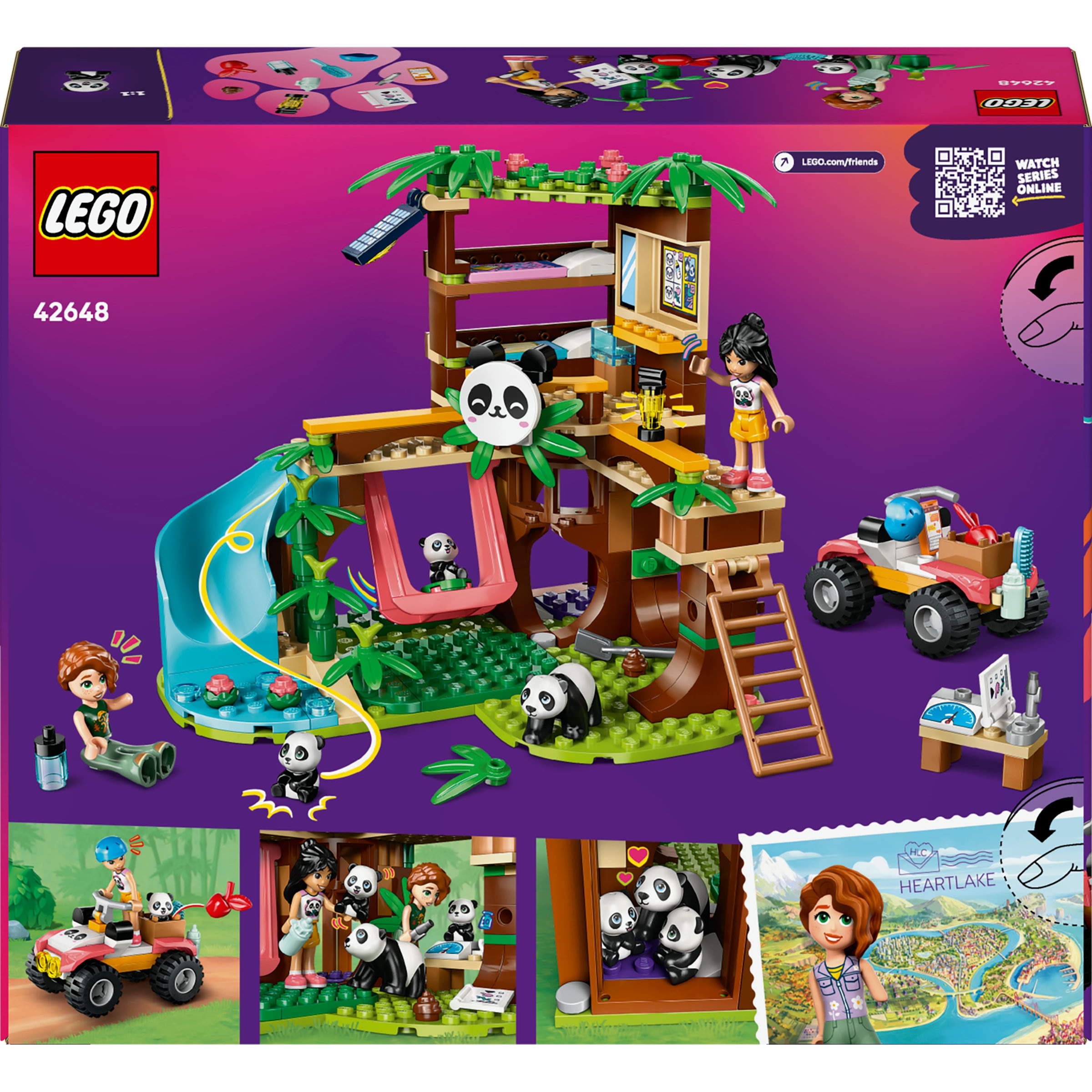 Juego de construcción Cuidado Animal en el Refugio para Pandas LEGO Friends - 42648 8