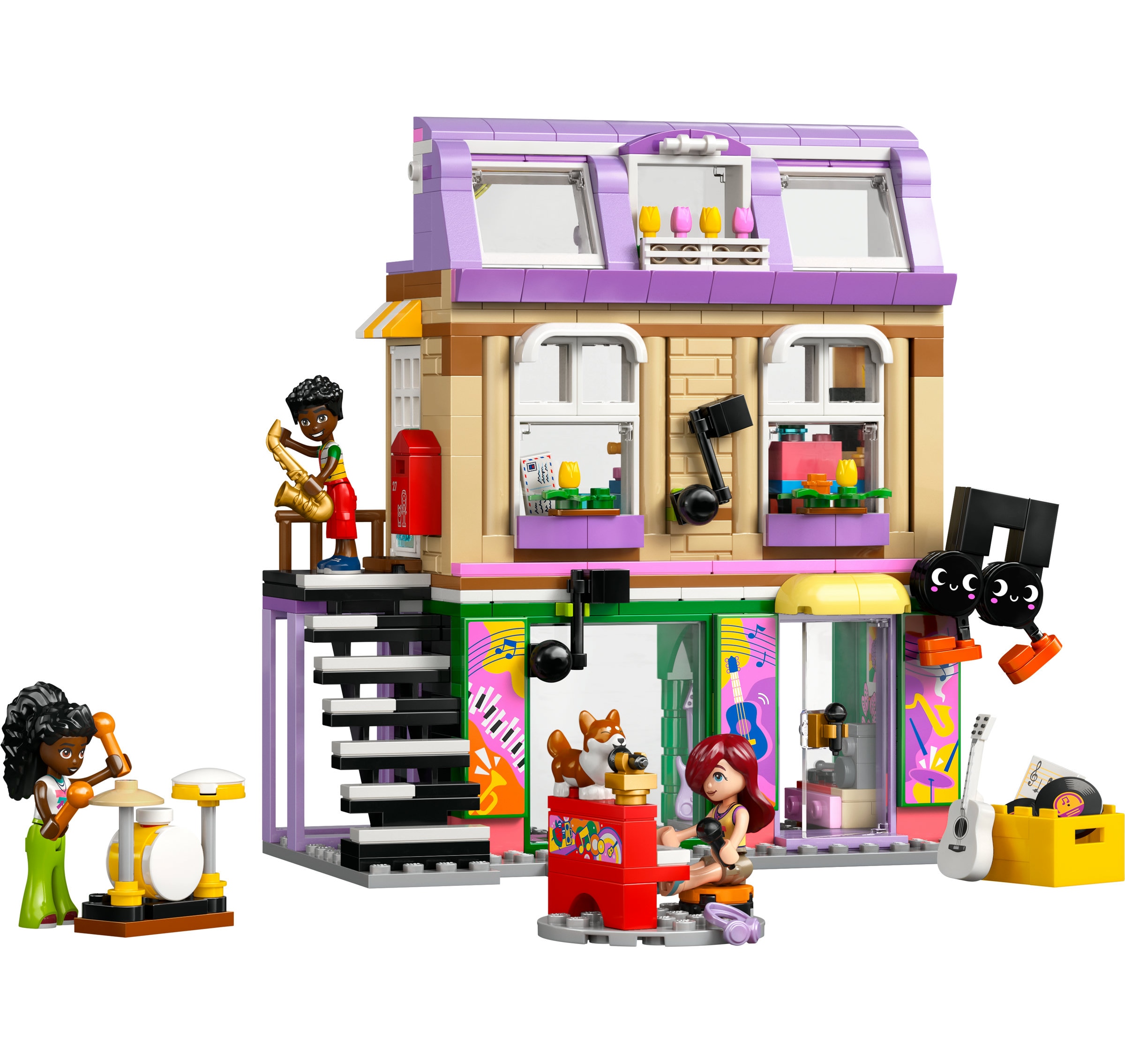Juego de construcción Tienda de Música y Apartamento LEGO Friends - 42653 7