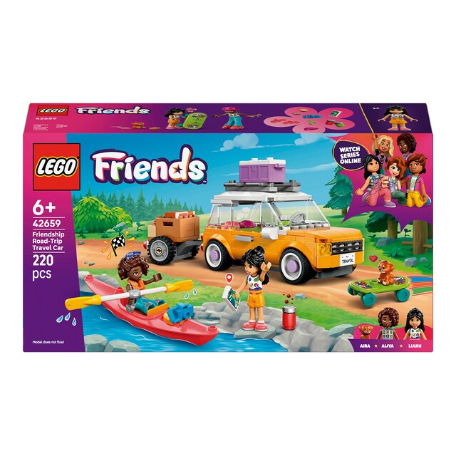 Juego de construcción Amistad: Excursión en Coche por Carretera Lego Friends