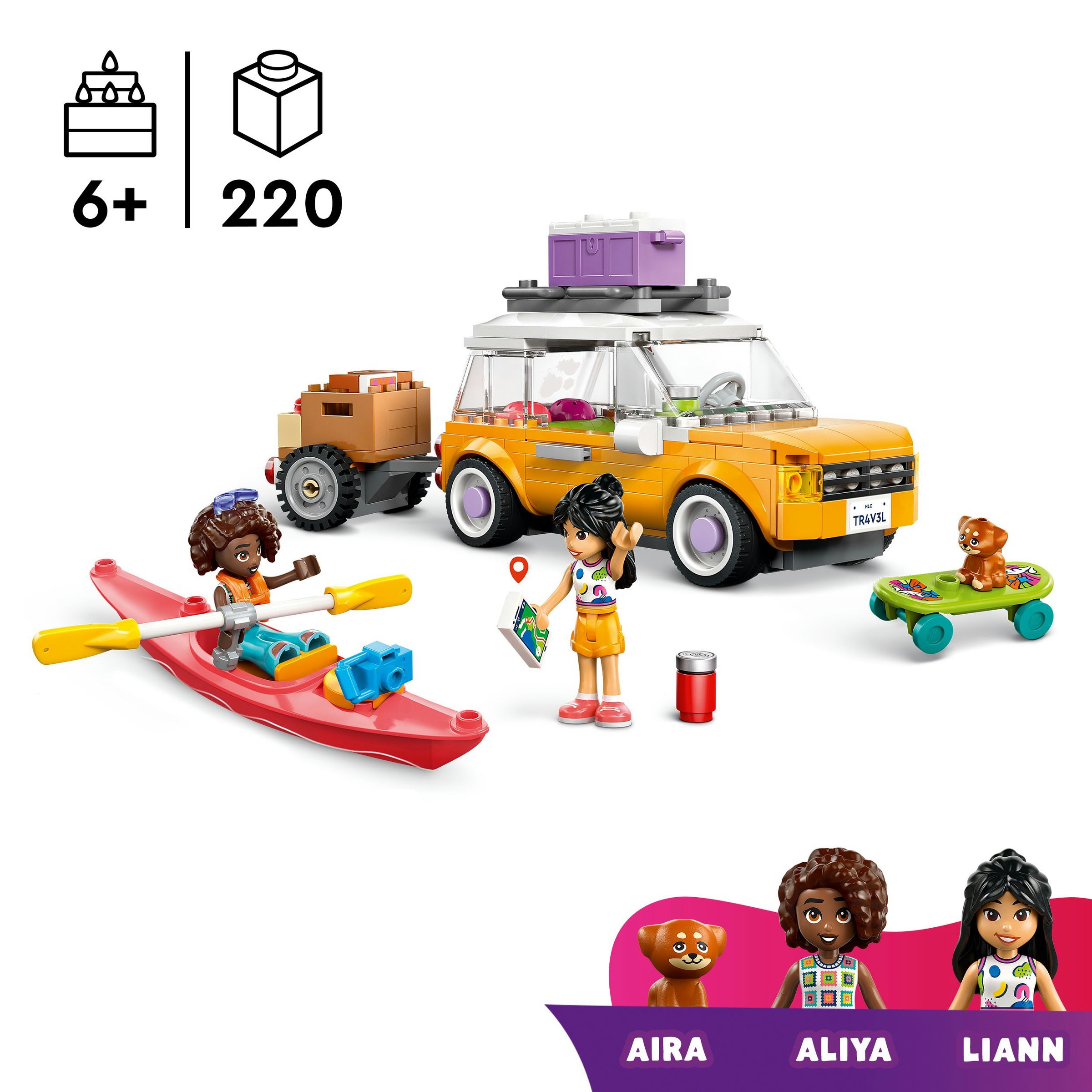 Juego de construcción Amistad: Excursión en Coche por Carretera LEGO Friends - 42659 3