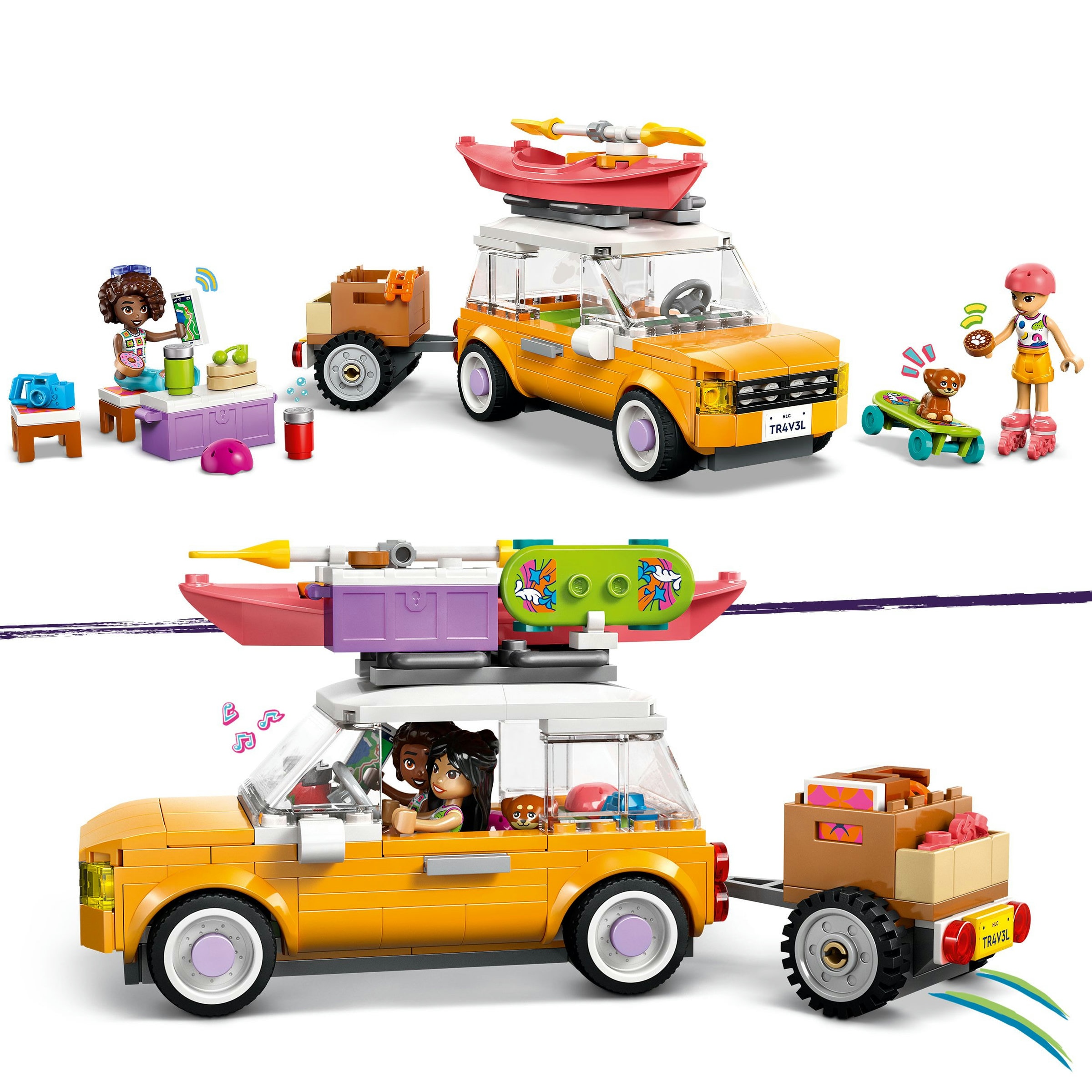 Juego de construcción Amistad: Excursión en Coche por Carretera LEGO Friends - 42659 4