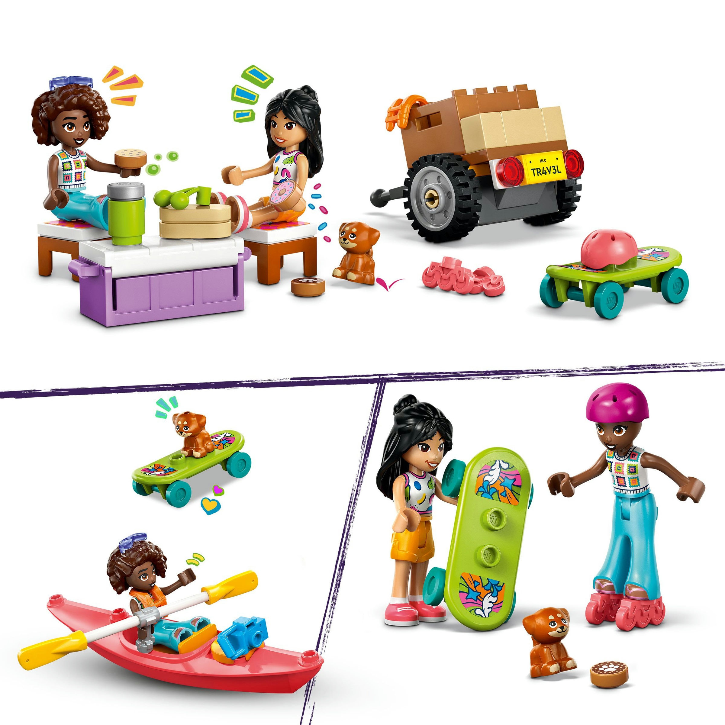 Juego de construcción Amistad: Excursión en Coche por Carretera LEGO Friends - 42659 5