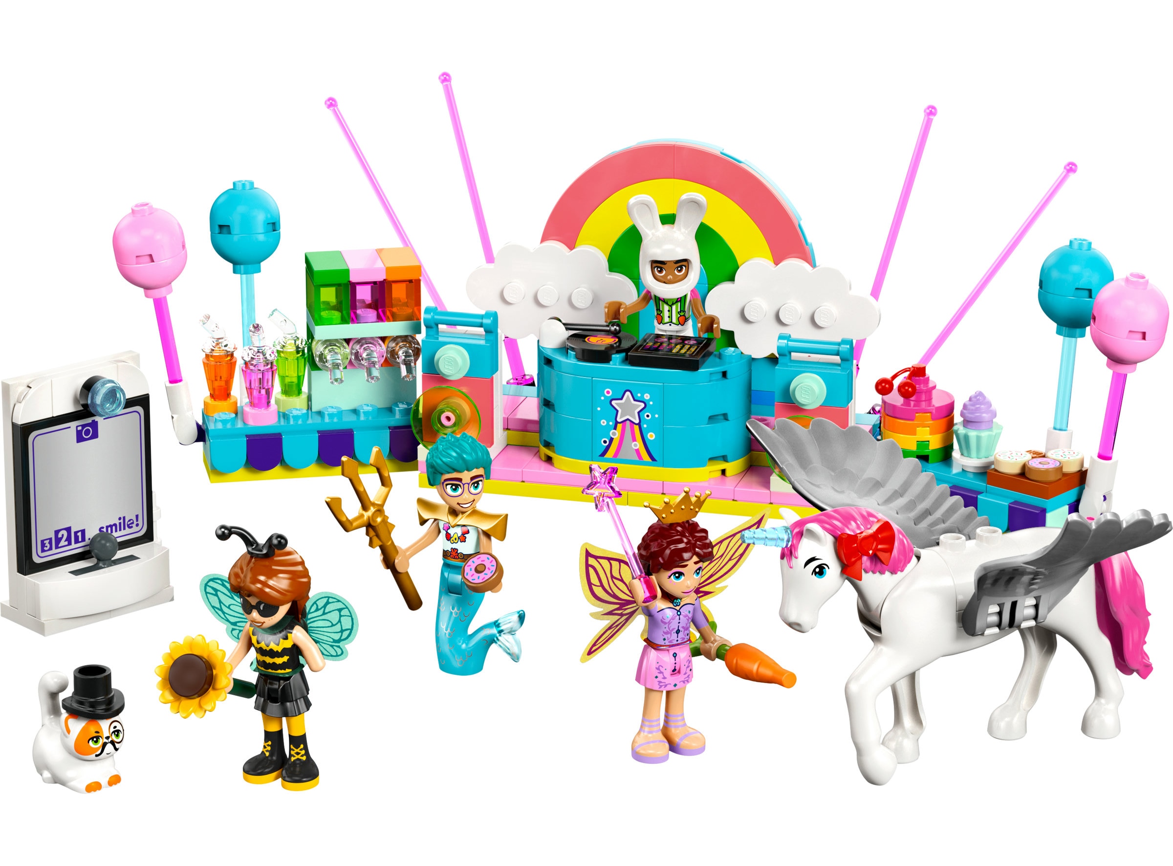 Juego de construcción Fiesta de Disfraces con Unicornio y Hada LEGO Friends - 42661 7