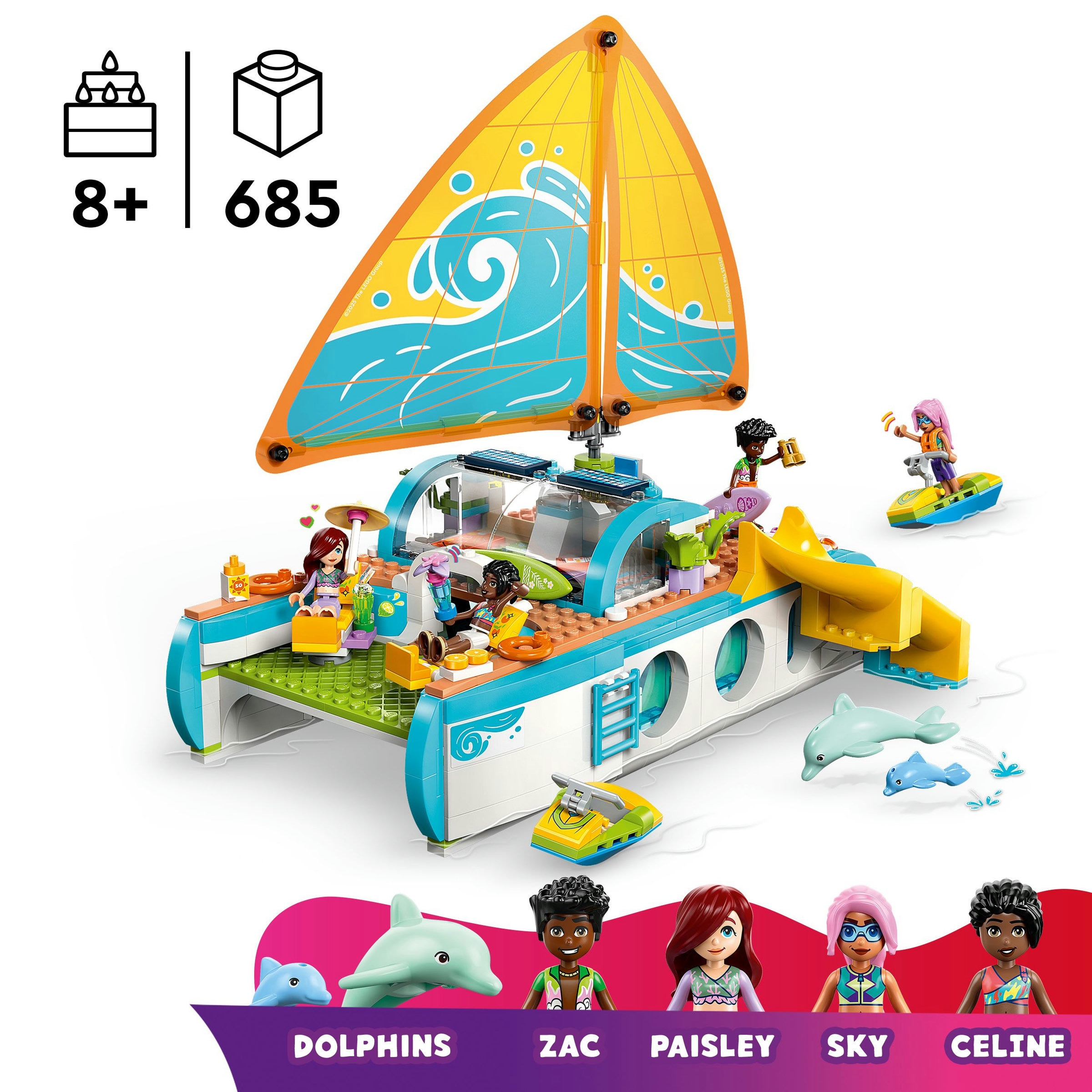 Juego de construcción Aventura en el Barco de Viaje LEGO Friends - 42664 3