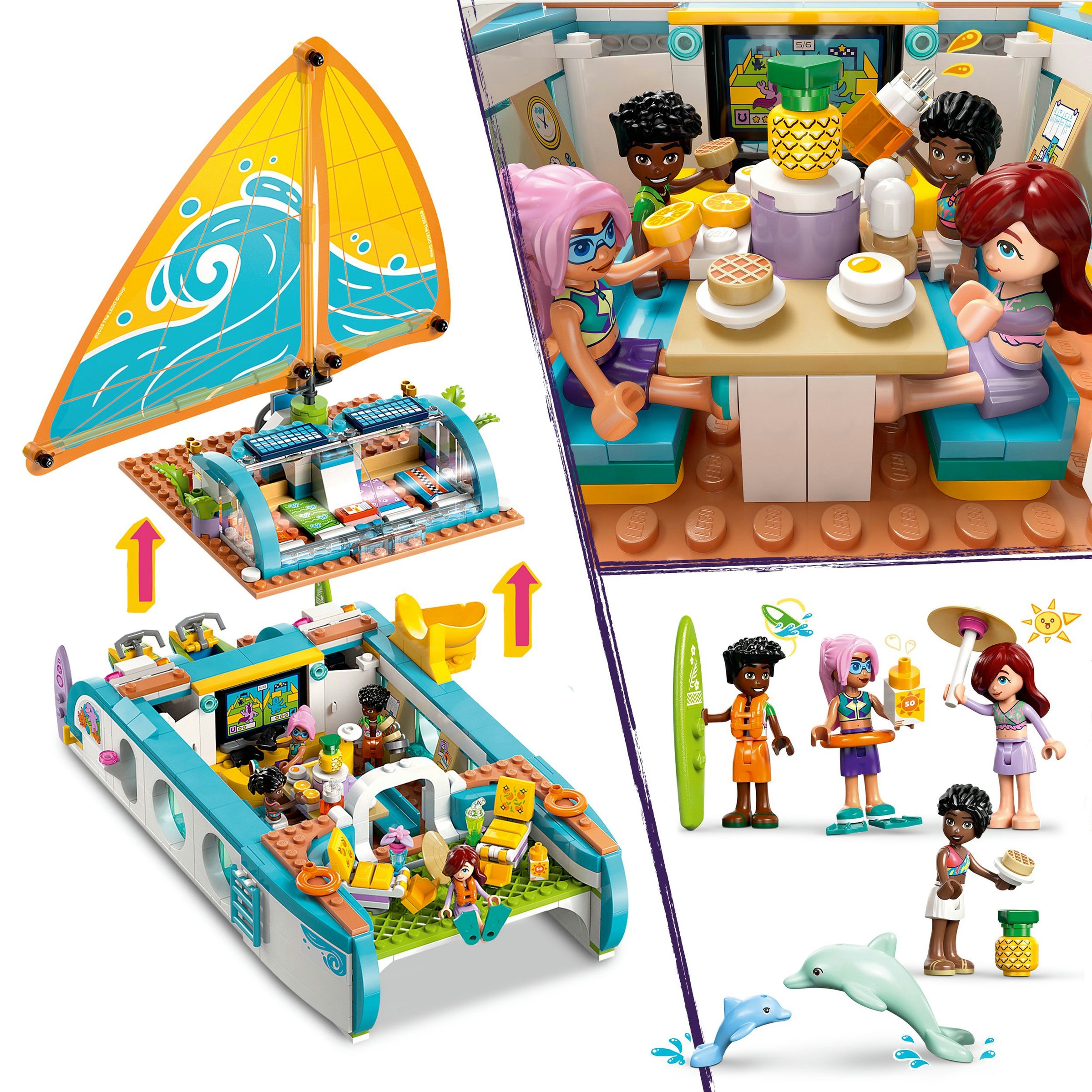 Juego de construcción Aventura en el Barco de Viaje LEGO Friends - 42664 5