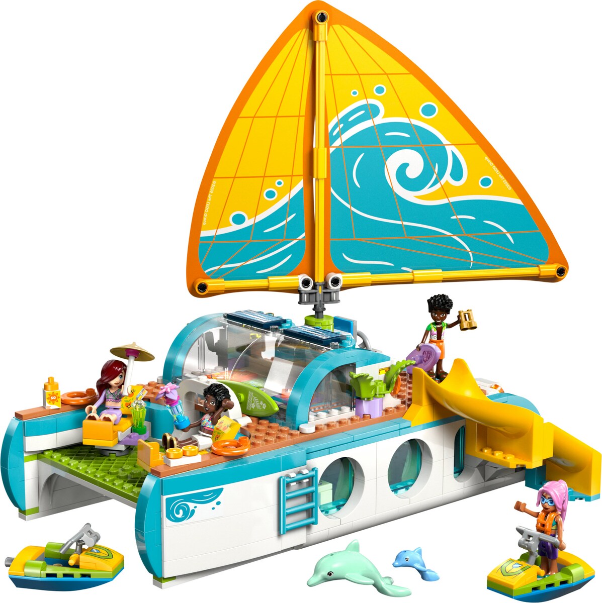 Boat Barco De Lego Facil Juego De Construcción Aventura En El