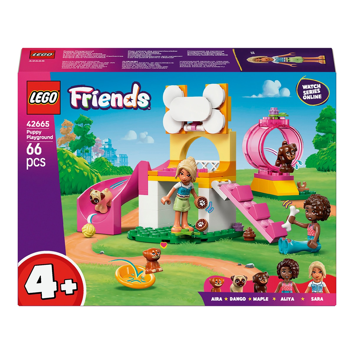 Imagen 0 de Juego de construcción Parque de Aventuras para Cachorros LEGO Friends - 42665