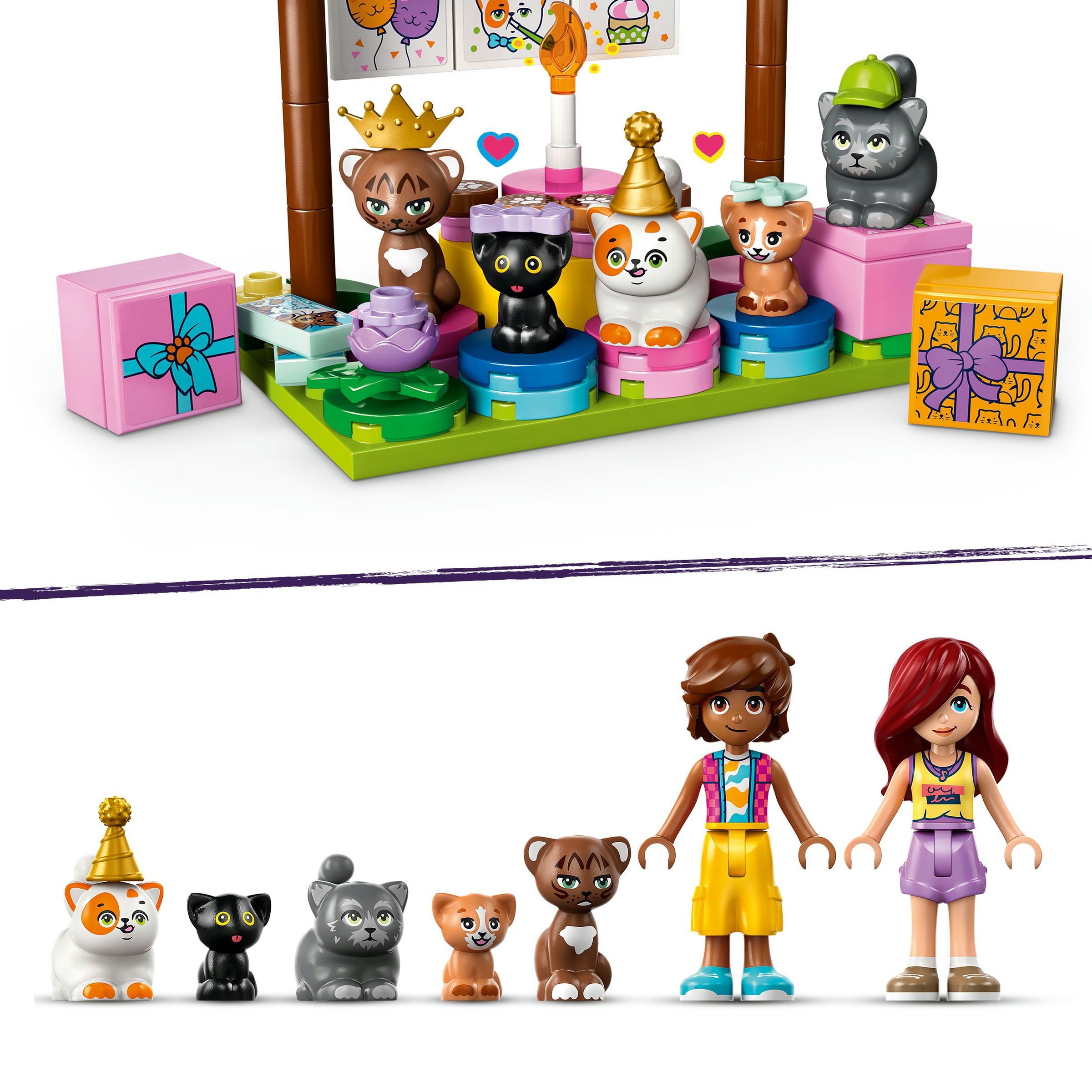 Juego de construcción Fiesta de Cumpleaños y Casa del Árbol Felina LEGO Friends - 42666 5
