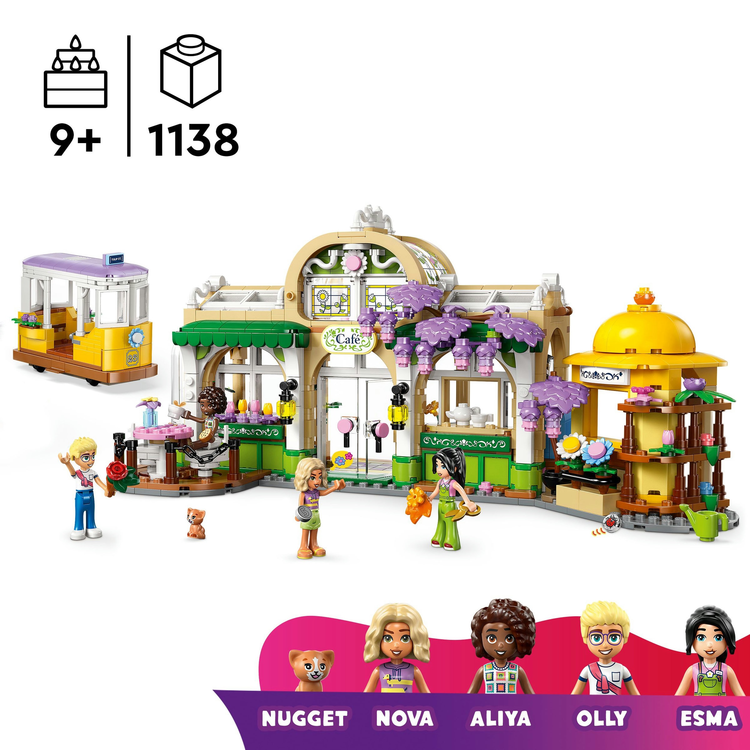 Juego de construcción Café Botánico y Floristería LEGO Friends - 42671 3