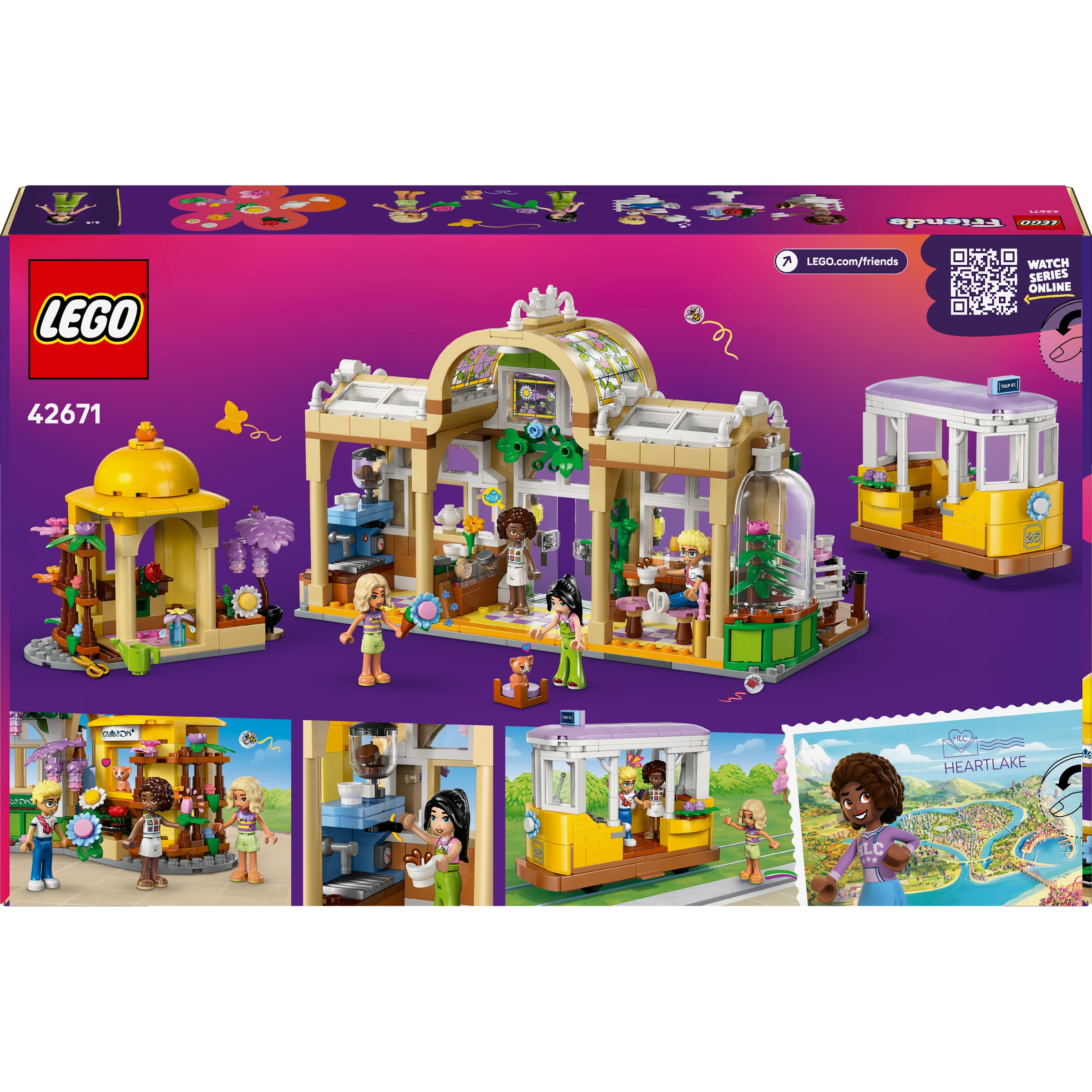 Juego de construcción Café Botánico y Floristería LEGO Friends - 42671 8