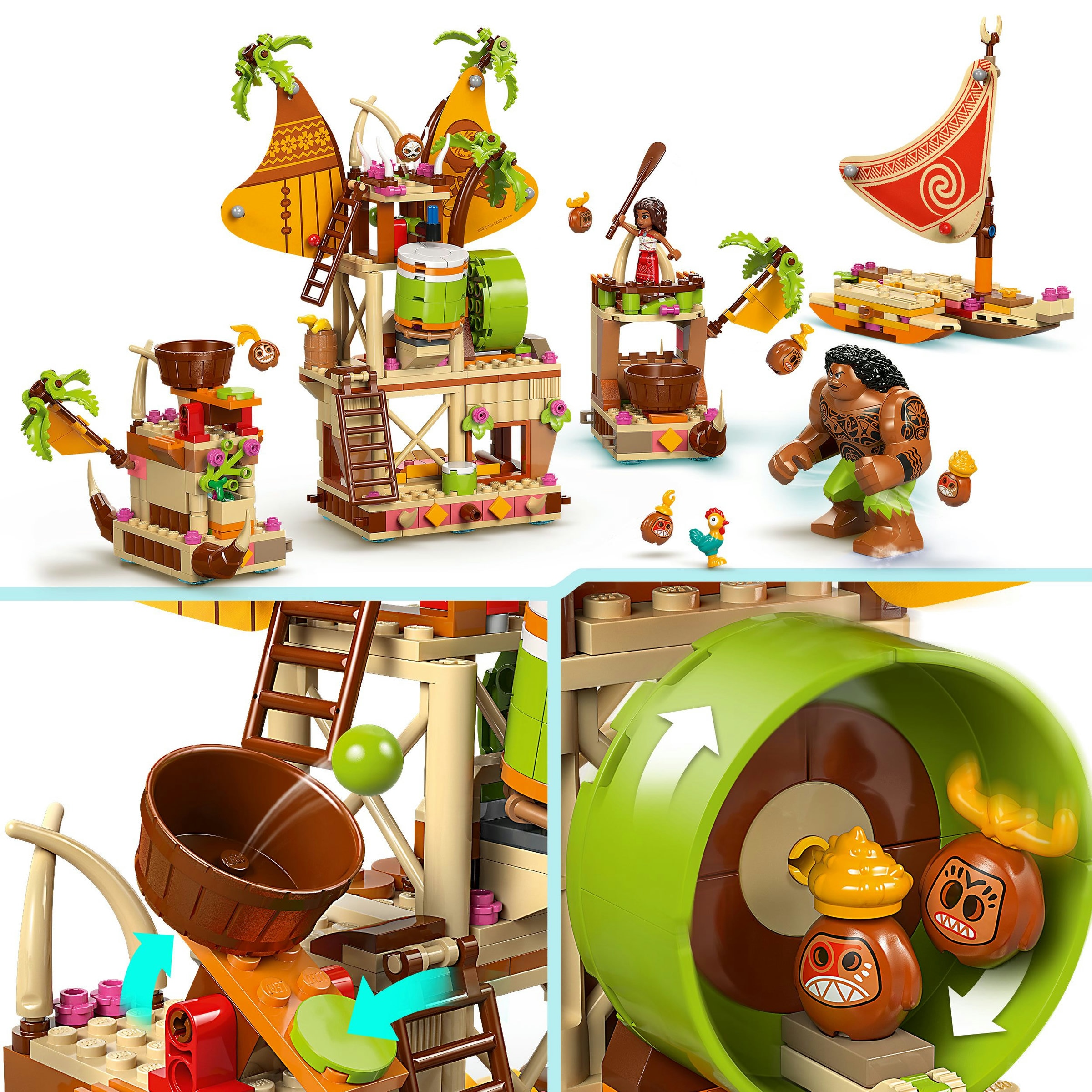 Juego de construcción Barcaza de los Kakamora LEGO Princess - 43258 3