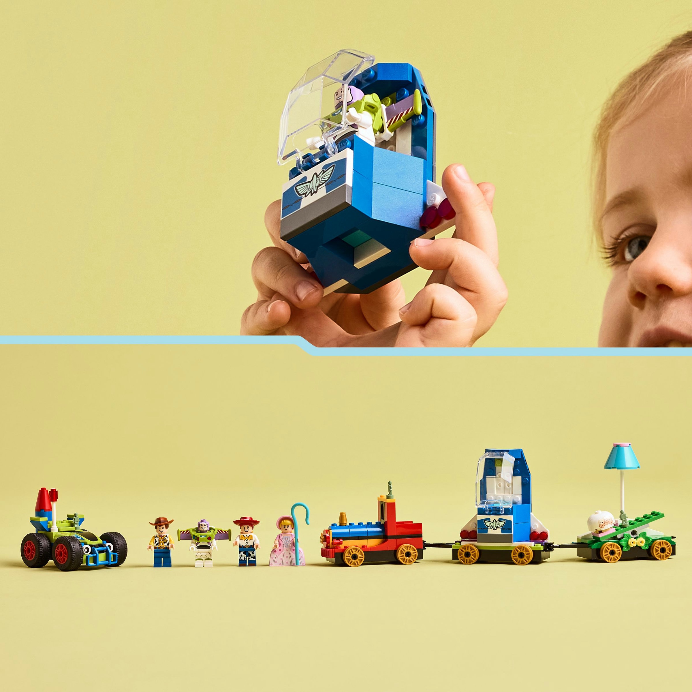 Juego de construcción Tren de Celebración de Toy Story y Coche RC LEGO Disney - 43264 6