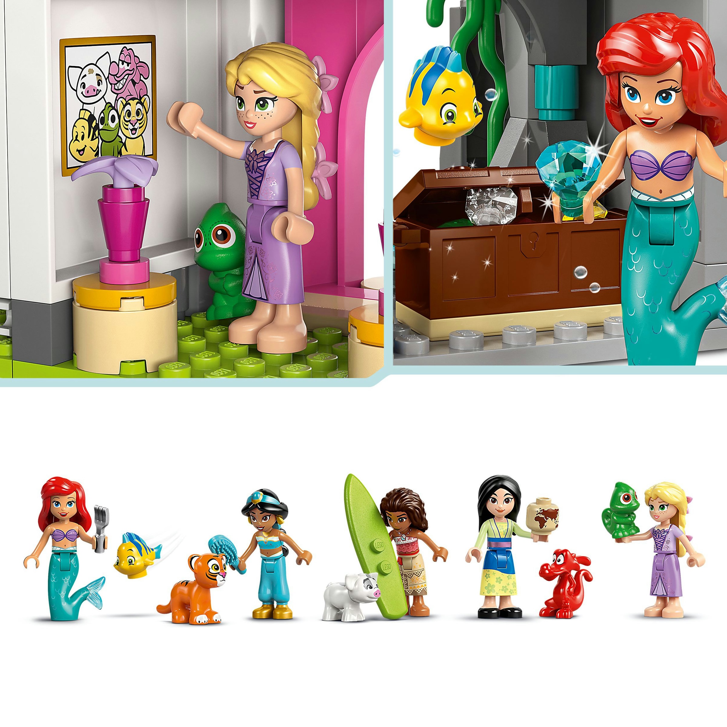 Juego de construcción Castillo de las Princesas y Mascotas Reales LEGO Princess - 43267 5