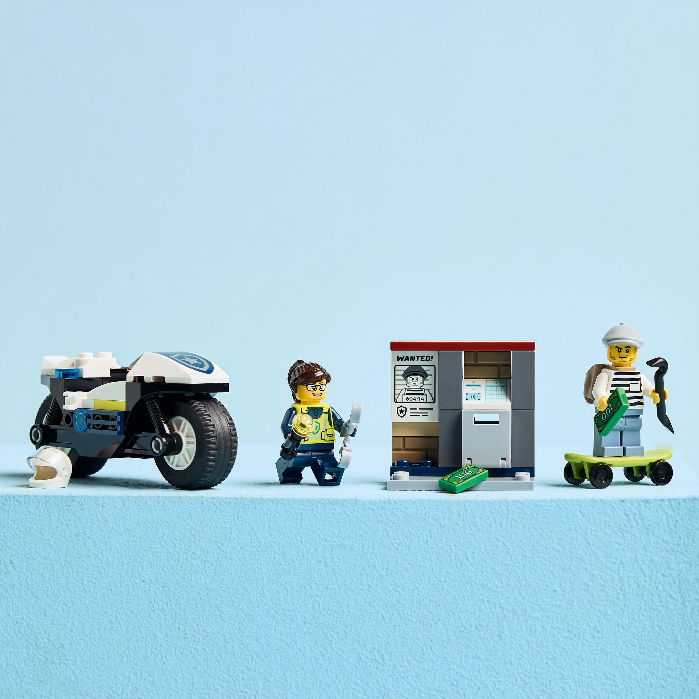 Juego de construcción Persecución en Moto de Policía LEGO City - 60455 6