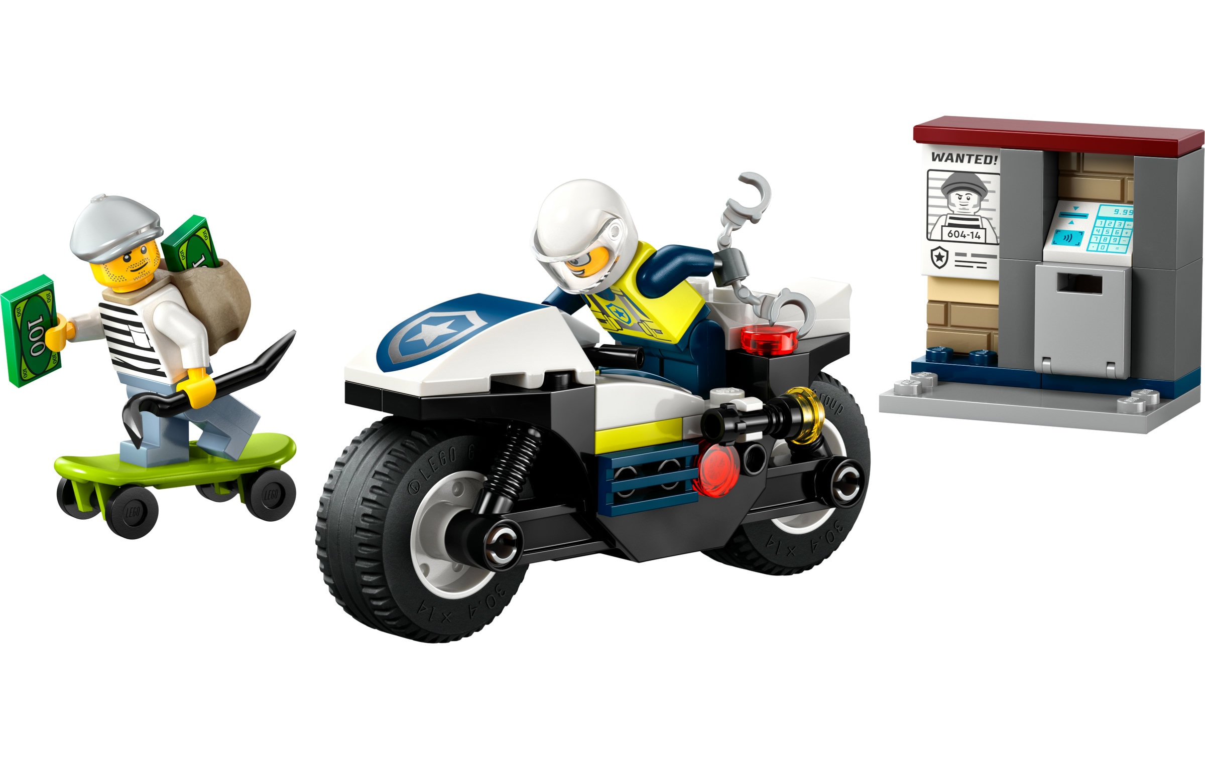 Juego de construcción Persecución en Moto de Policía LEGO City - 60455 7