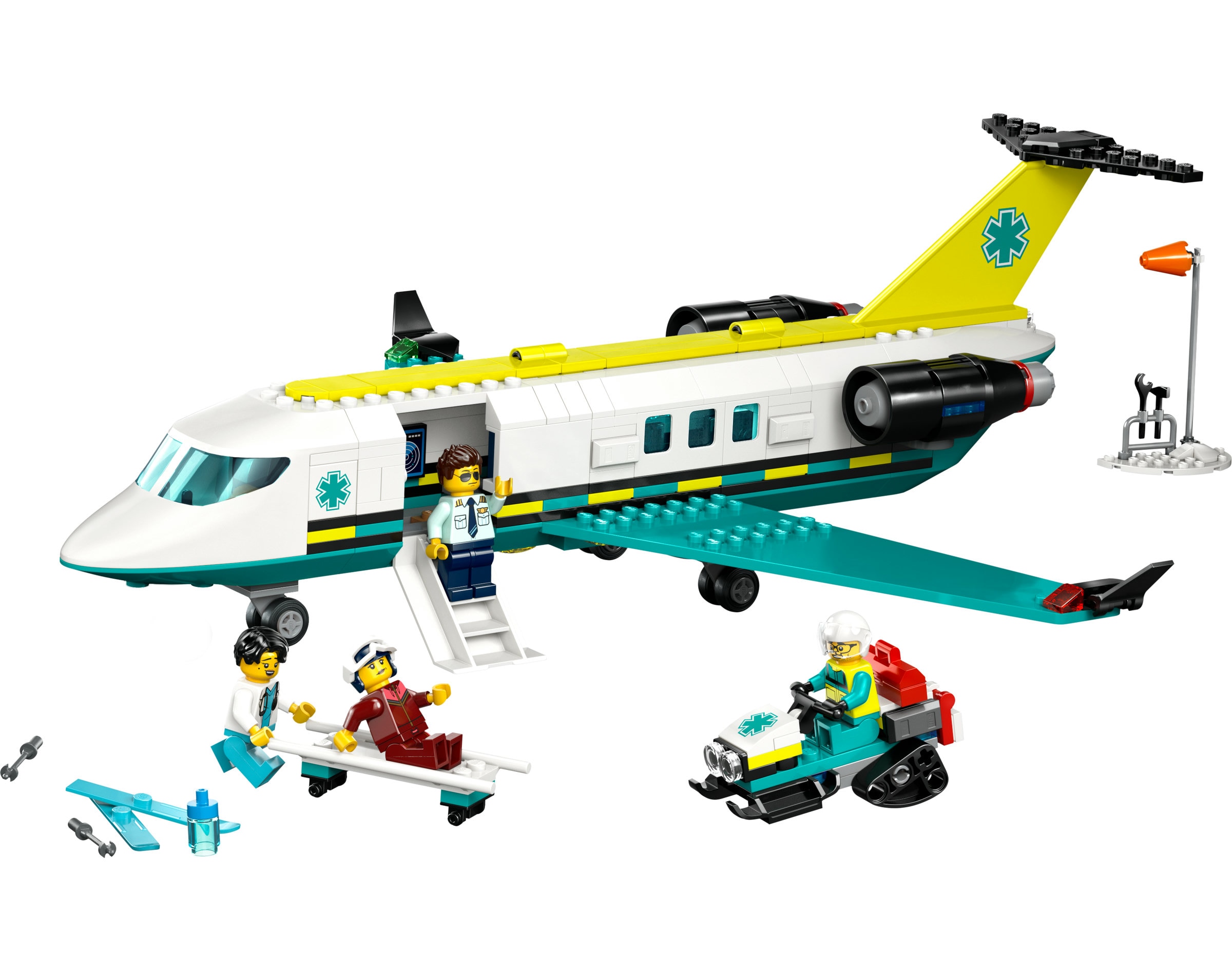 Juego de construcción Ambulancia Aérea de Emergencia LEGO City - 60465 7