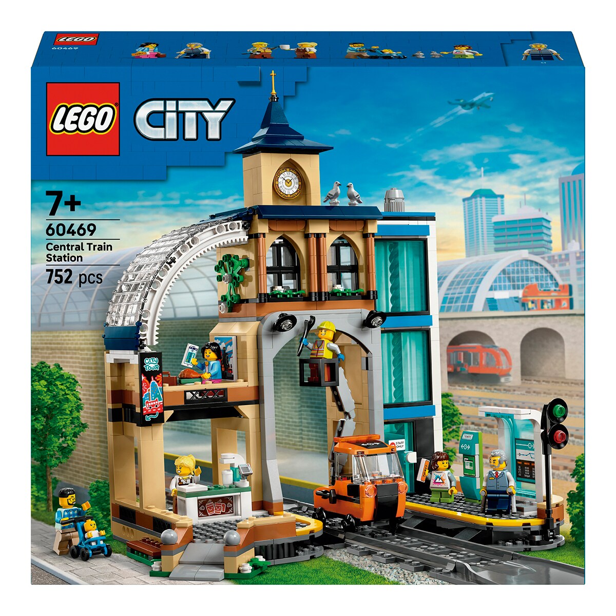 Juego de construcción Estación Central de Ferrocarril LEGO City
