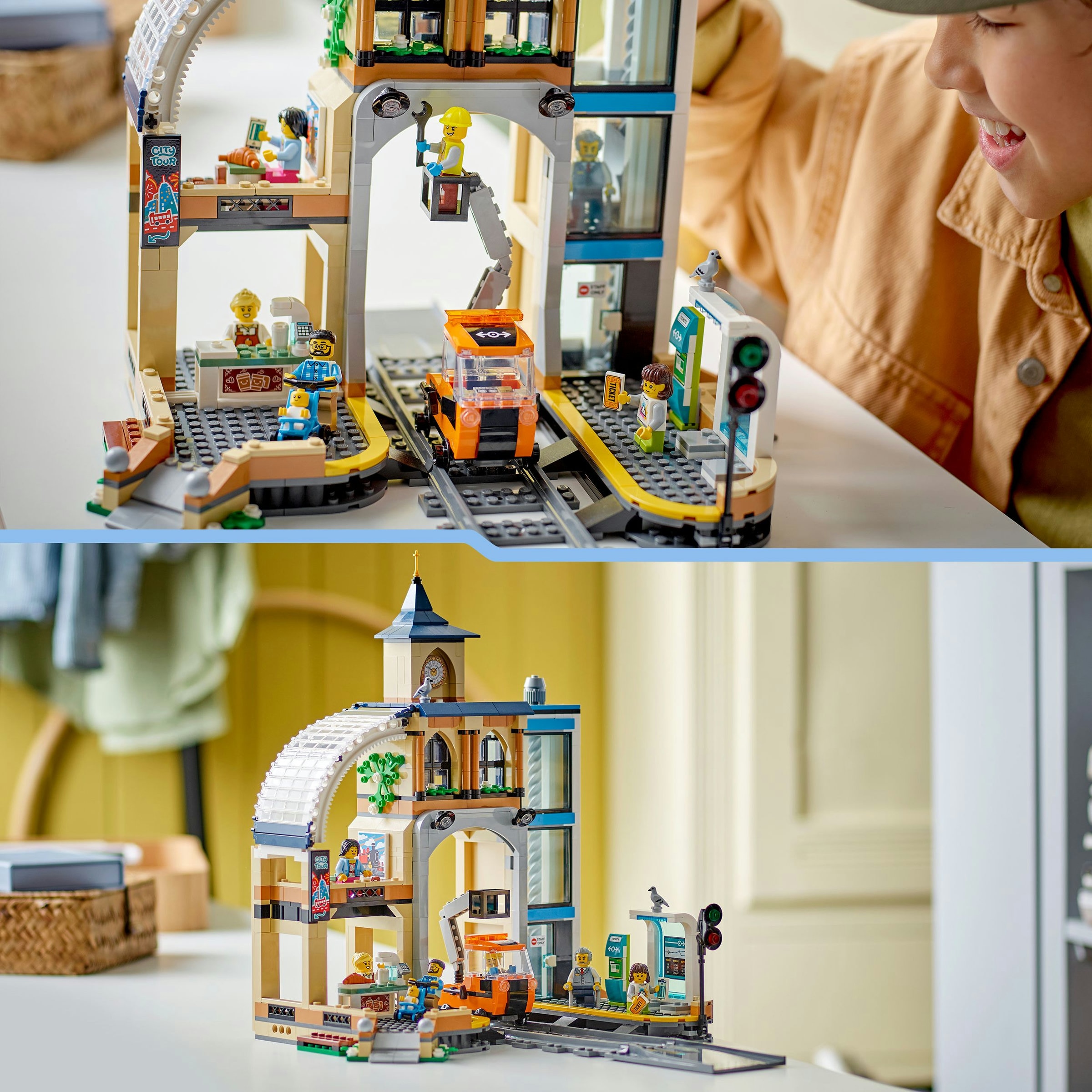 Juego de construcción Estación Central de Ferrocarril LEGO City - 60469 6