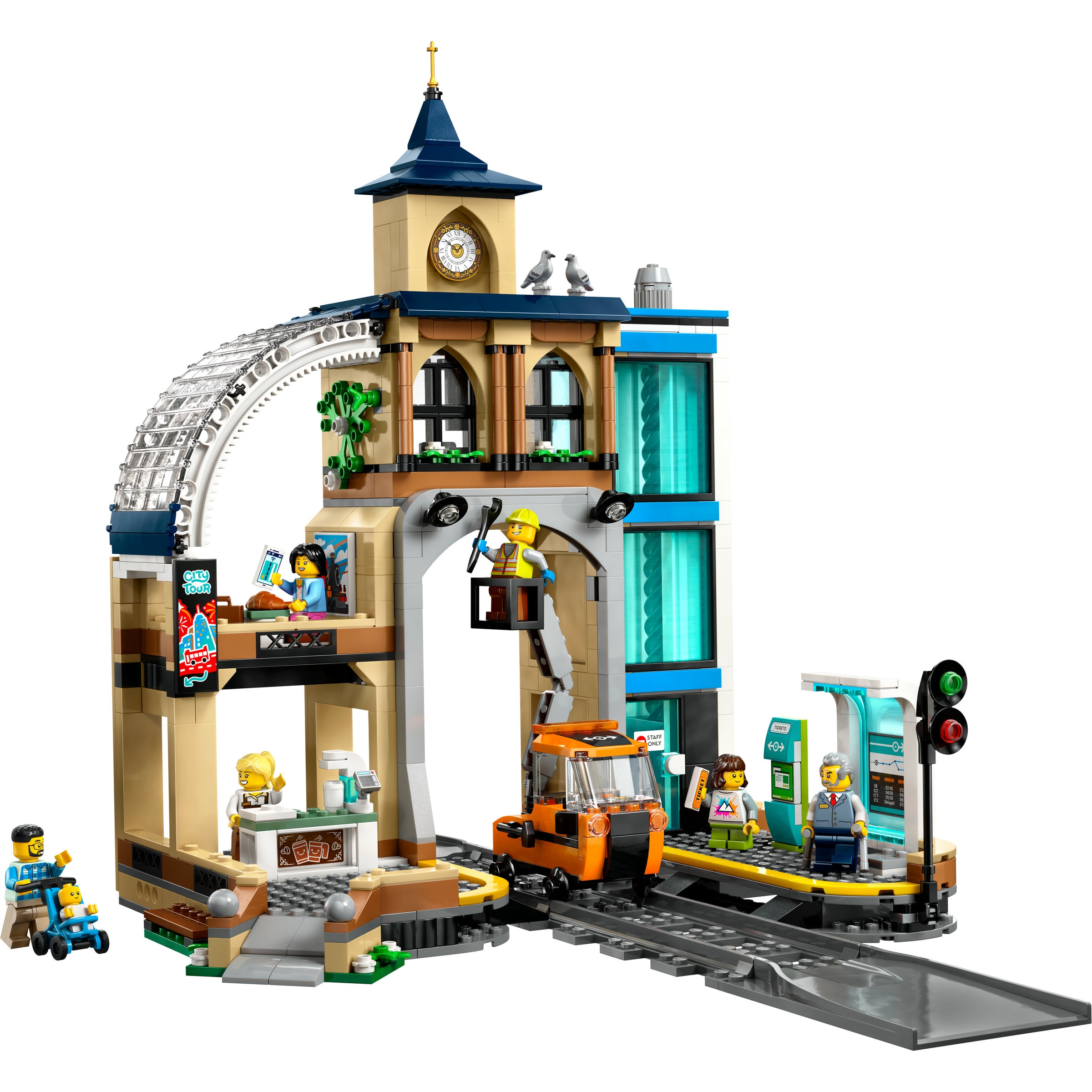 Juego de construcción Estación Central de Ferrocarril LEGO City - 60469 7