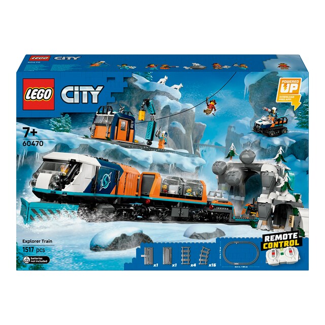 Juego de construcción Tren Expreso Polar Ártico de los Exploradores Lego City