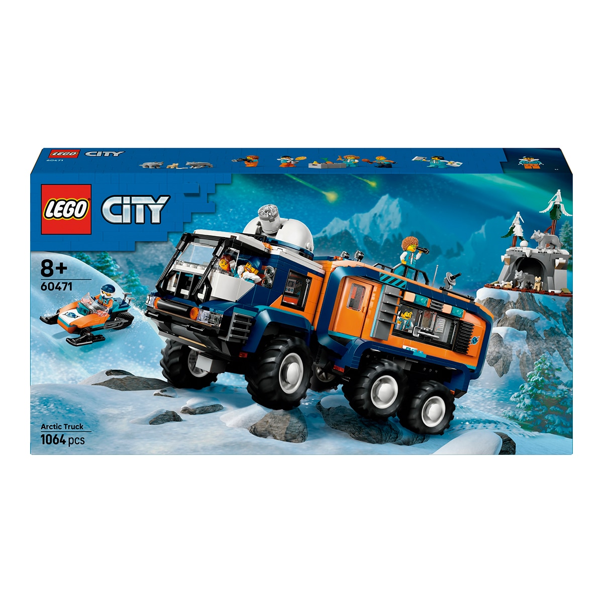 Imagen 0 de Juego de construcción Laboratorio Científico Móvil de los Exploradores Árticos LEGO City - 60471