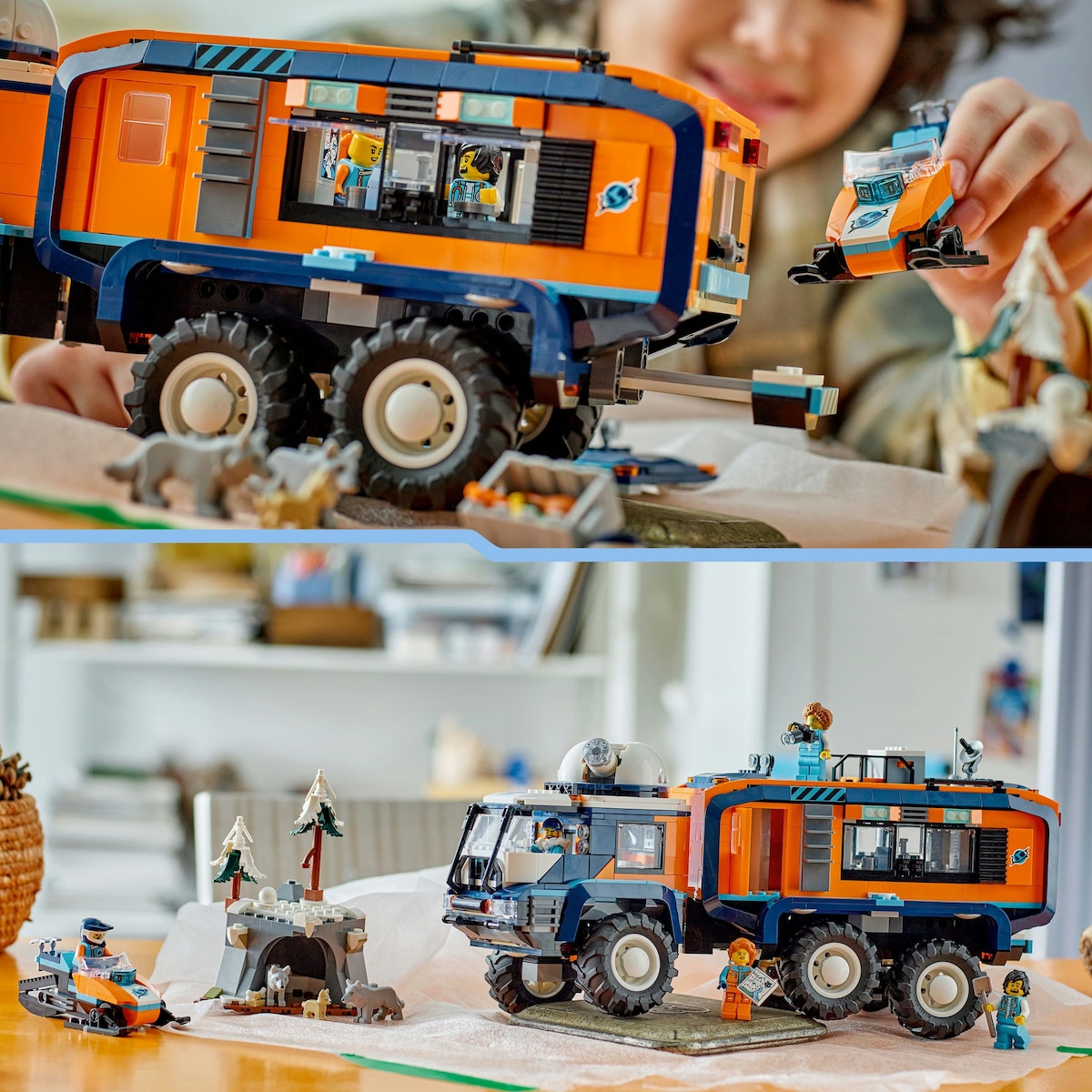 Juego de construcción Laboratorio Científico Móvil de los Exploradores Árticos LEGO City - 60471 6