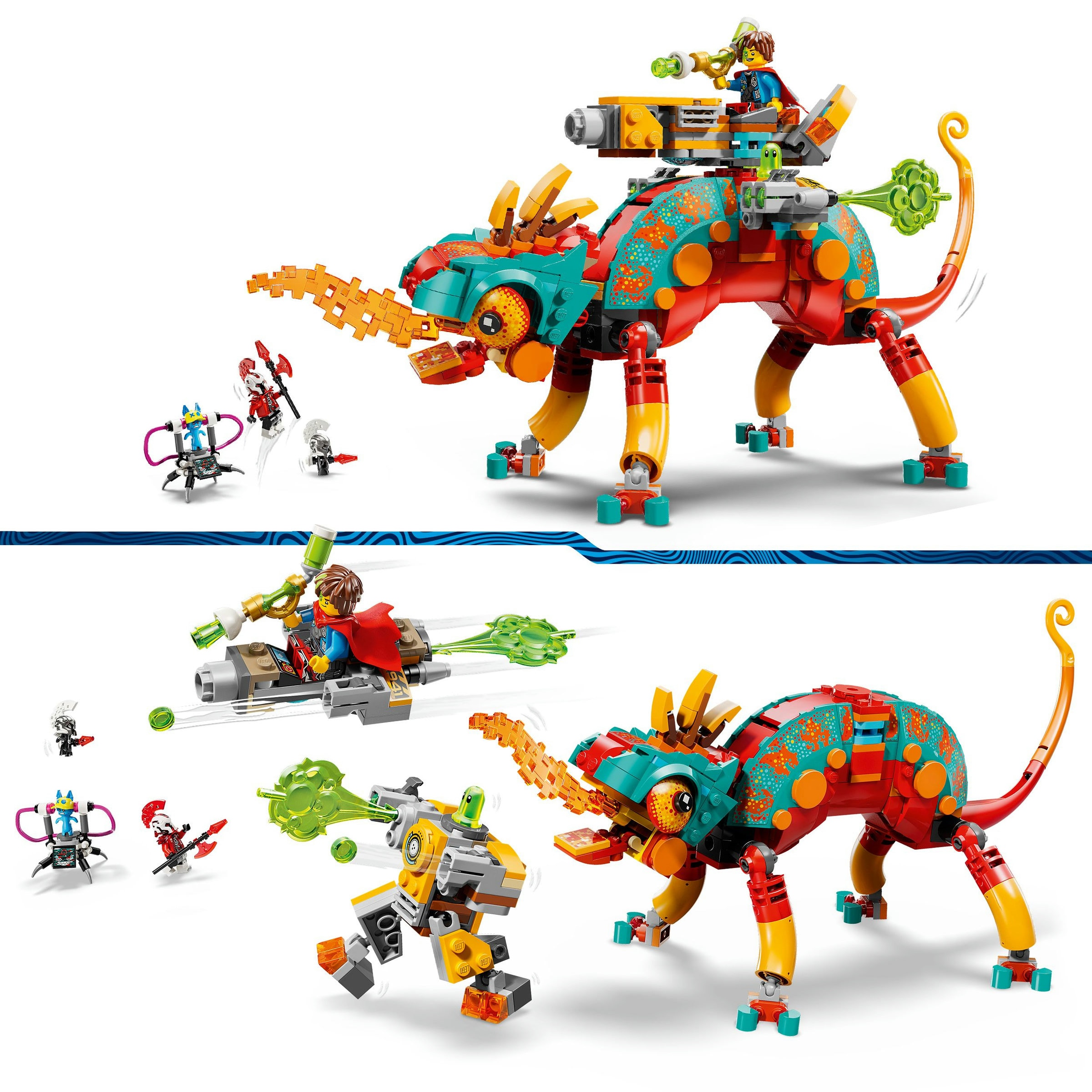 Juego de construcción Camaleón Llameante de Mateo LEGO Dreamzzz - 71492 5