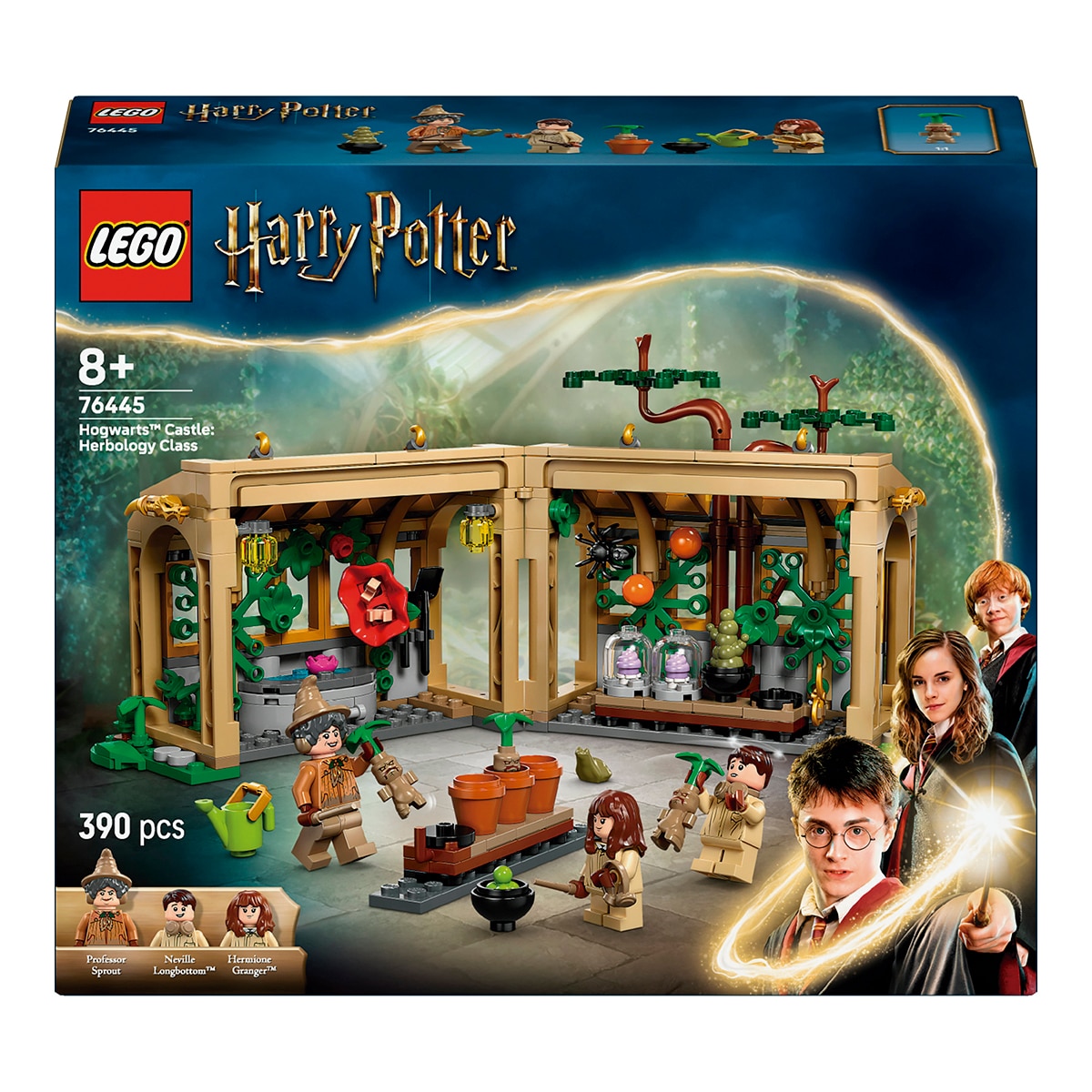 LEGO – Juego de construcción Castillo de Hogwarts: Clase de Herbología LEGO Harry Potter.