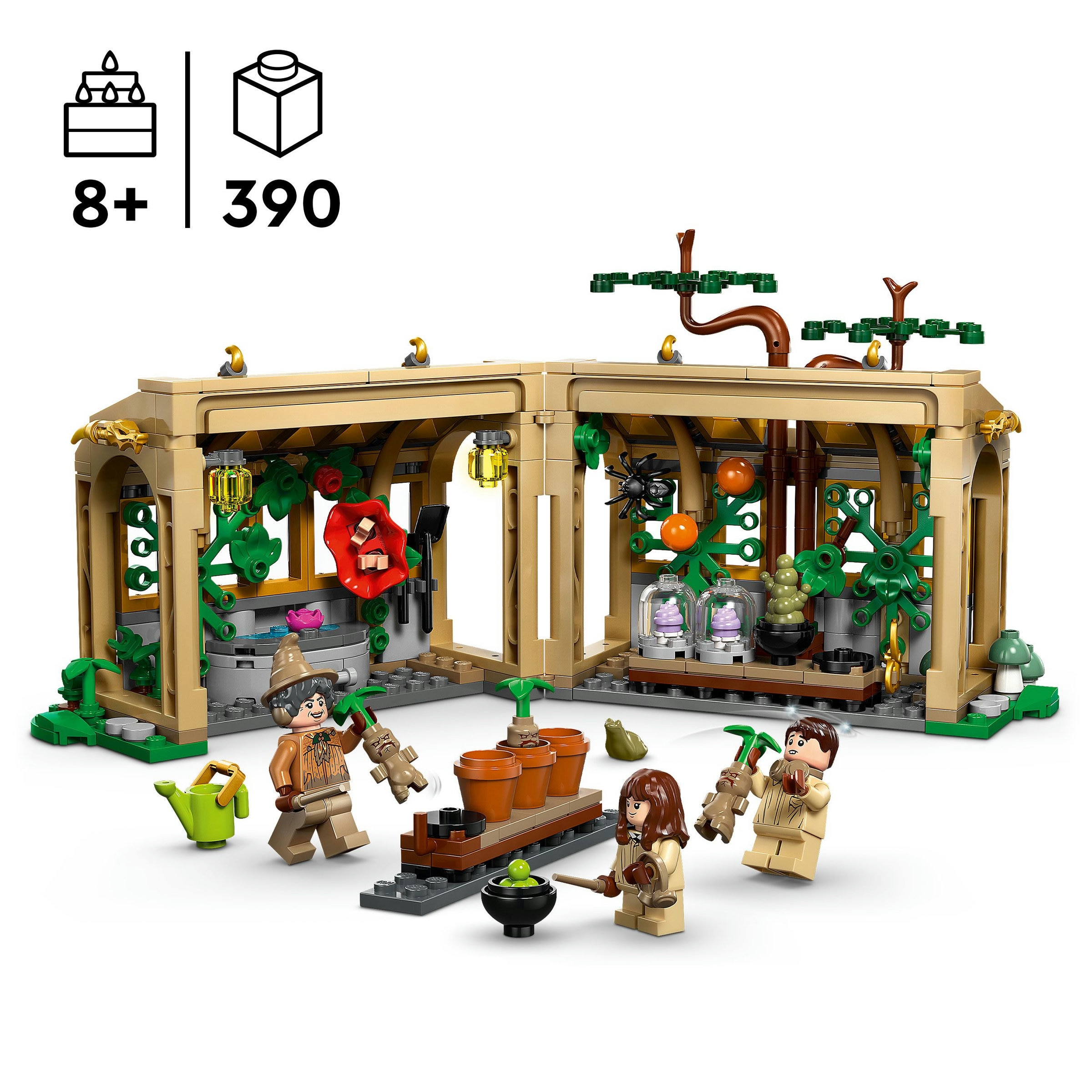 Juego de construcción Castillo de Hogwarts: Clase de Herbología LEGO Harry Potter - 76445 3
