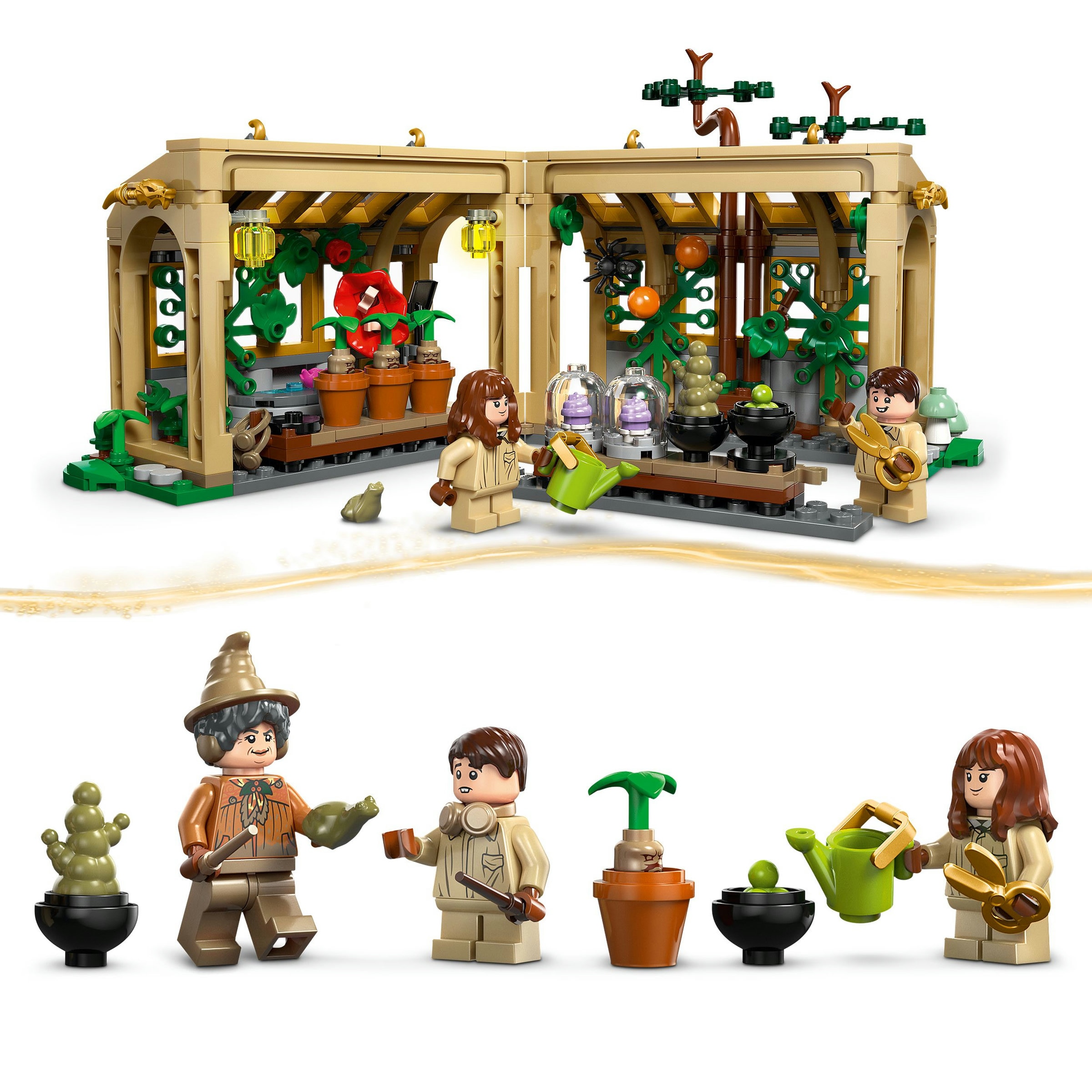 Juego de construcción Castillo de Hogwarts: Clase de Herbología LEGO Harry Potter - 76445 5