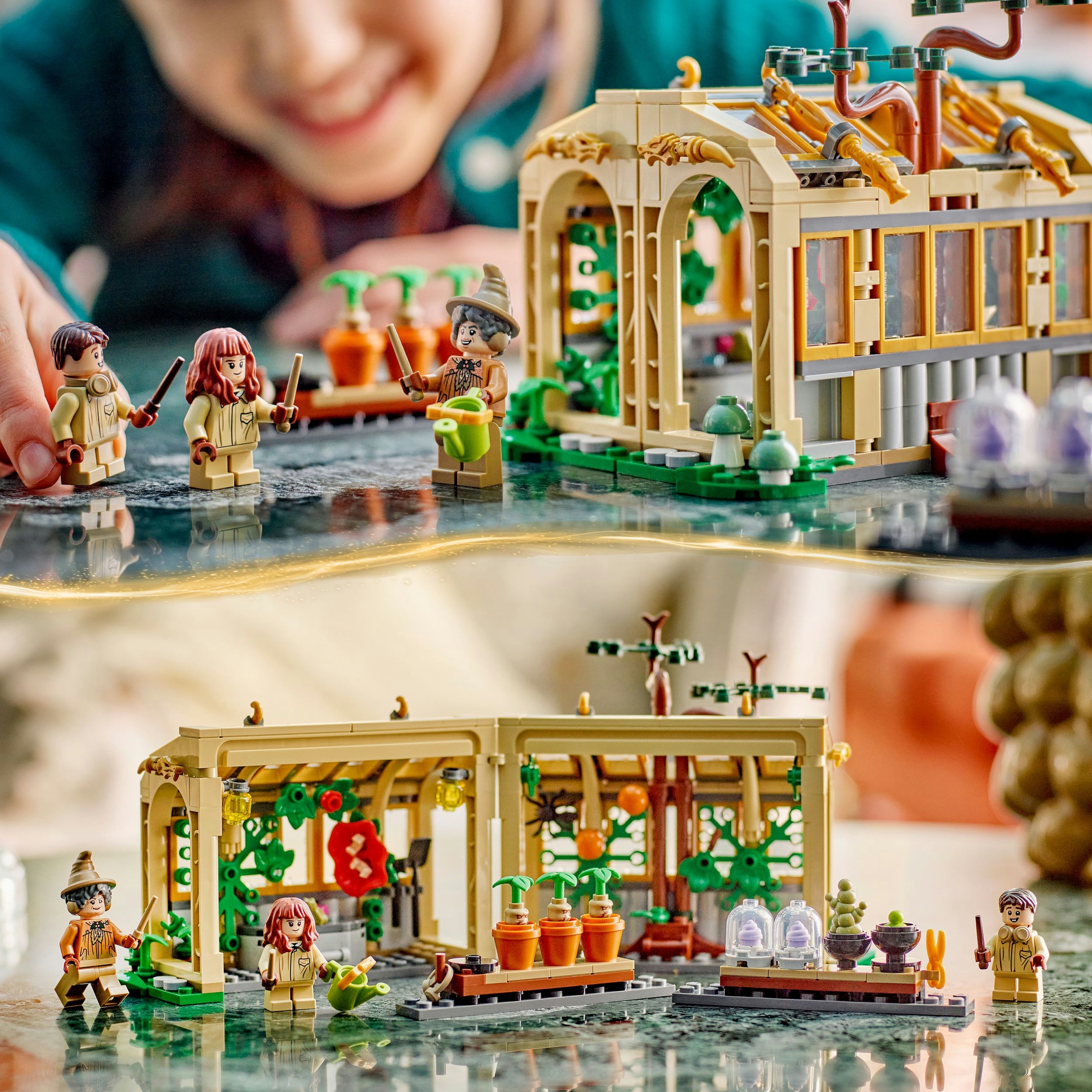 Juego de construcción Castillo de Hogwarts: Clase de Herbología LEGO Harry Potter - 76445 6