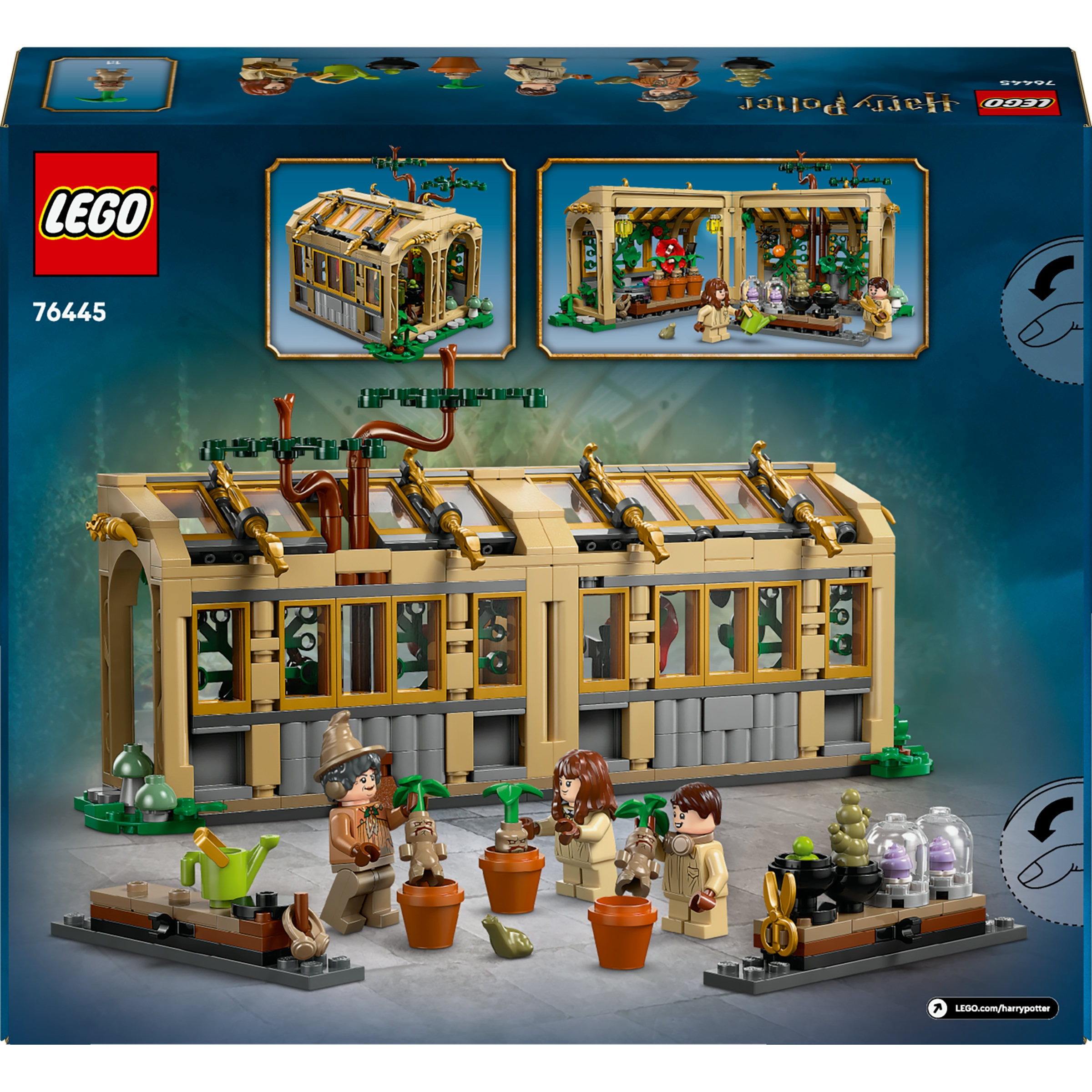 Juego de construcción Castillo de Hogwarts: Clase de Herbología LEGO Harry Potter - 76445 8