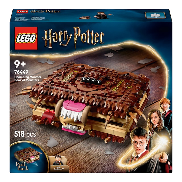 Imagen 0 de Juego de construcción Monstruoso Libro de los Monstruos Mordedor Lego Harry Potter