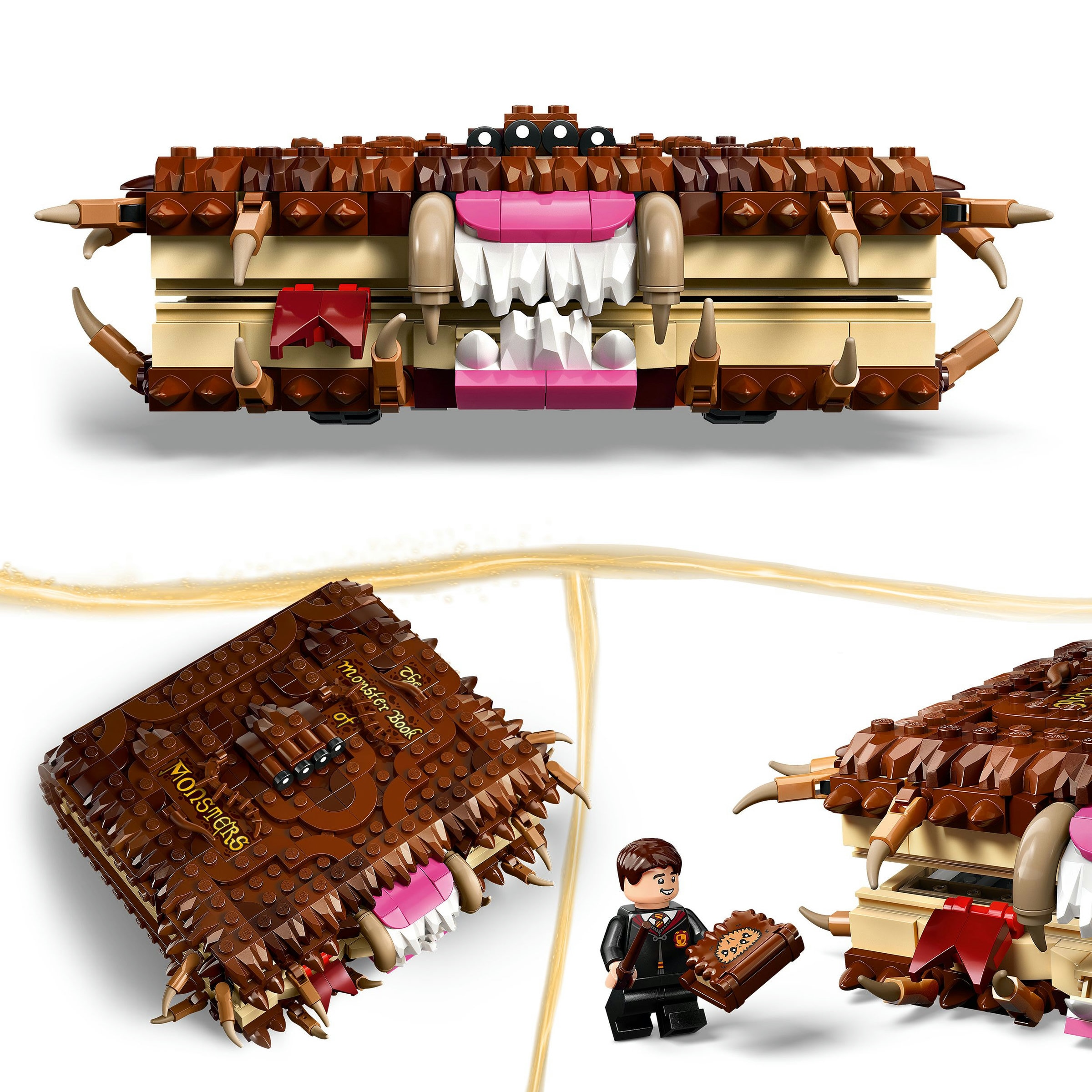 Juego de construcción Monstruoso Libro de los Monstruos Mordedor LEGO Harry Potter - 76449 4