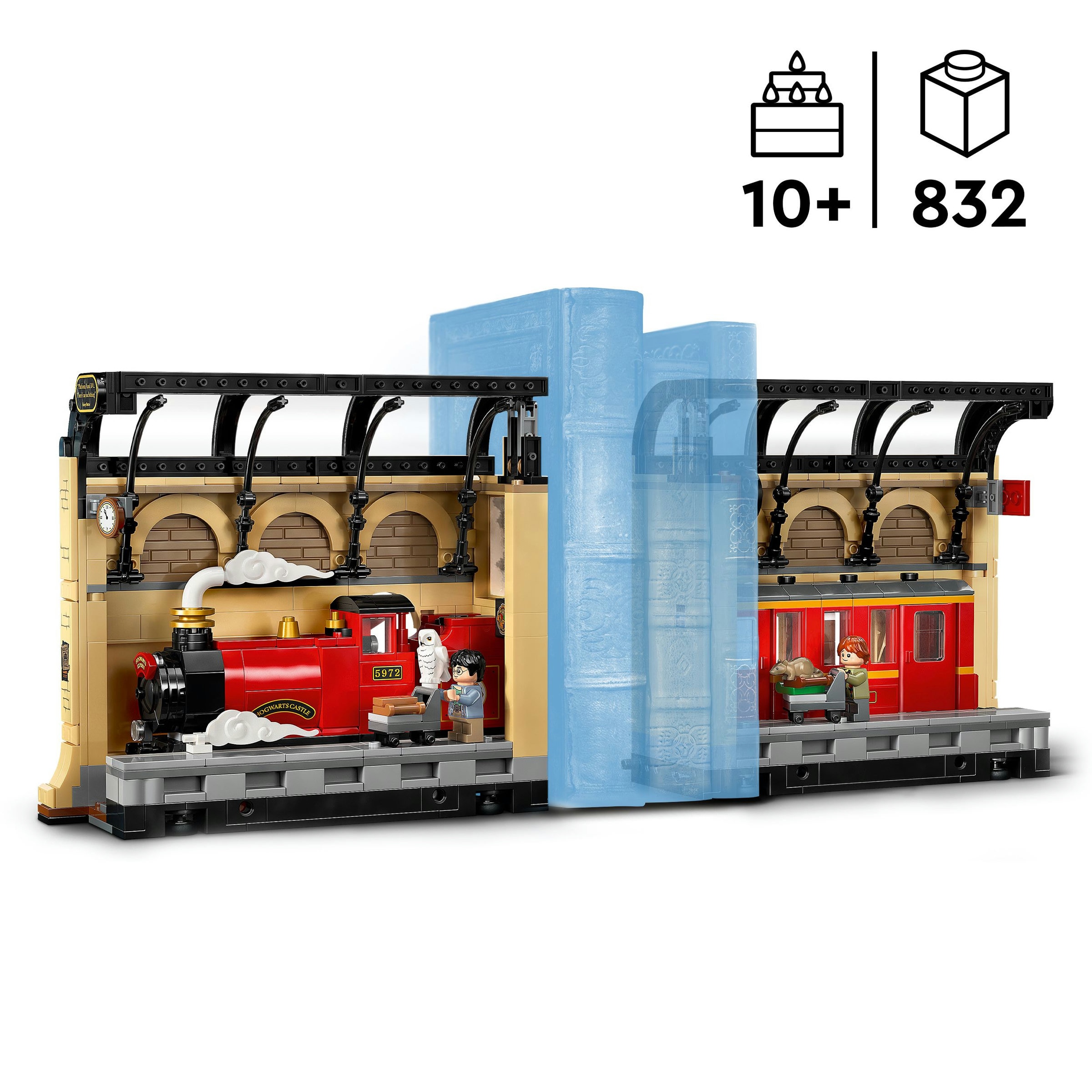Juego de construcción Rincón entre Libros: Expreso de Hogwarts LEGO Harry Potter - 76450 4