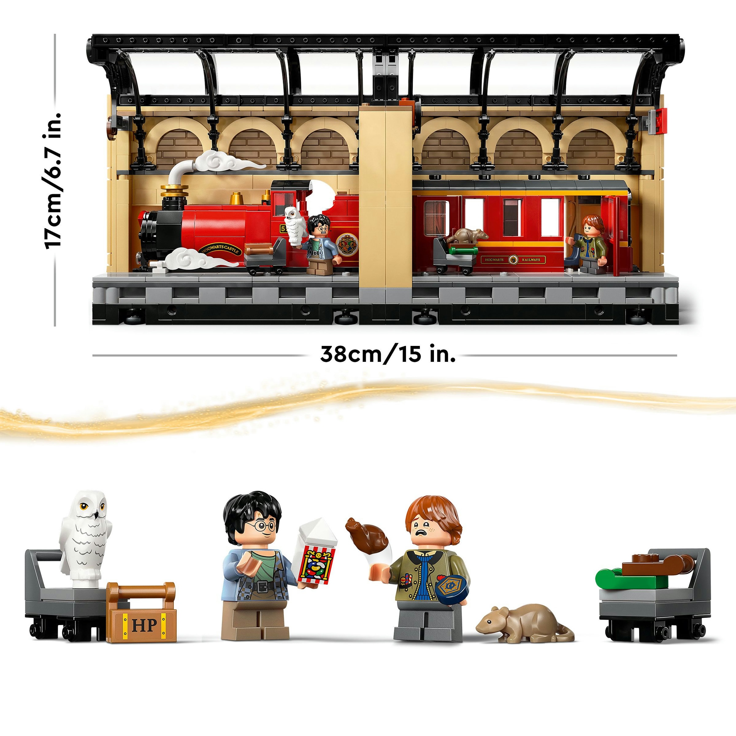 Juego de construcción Rincón entre Libros: Expreso de Hogwarts LEGO Harry Potter - 76450 6