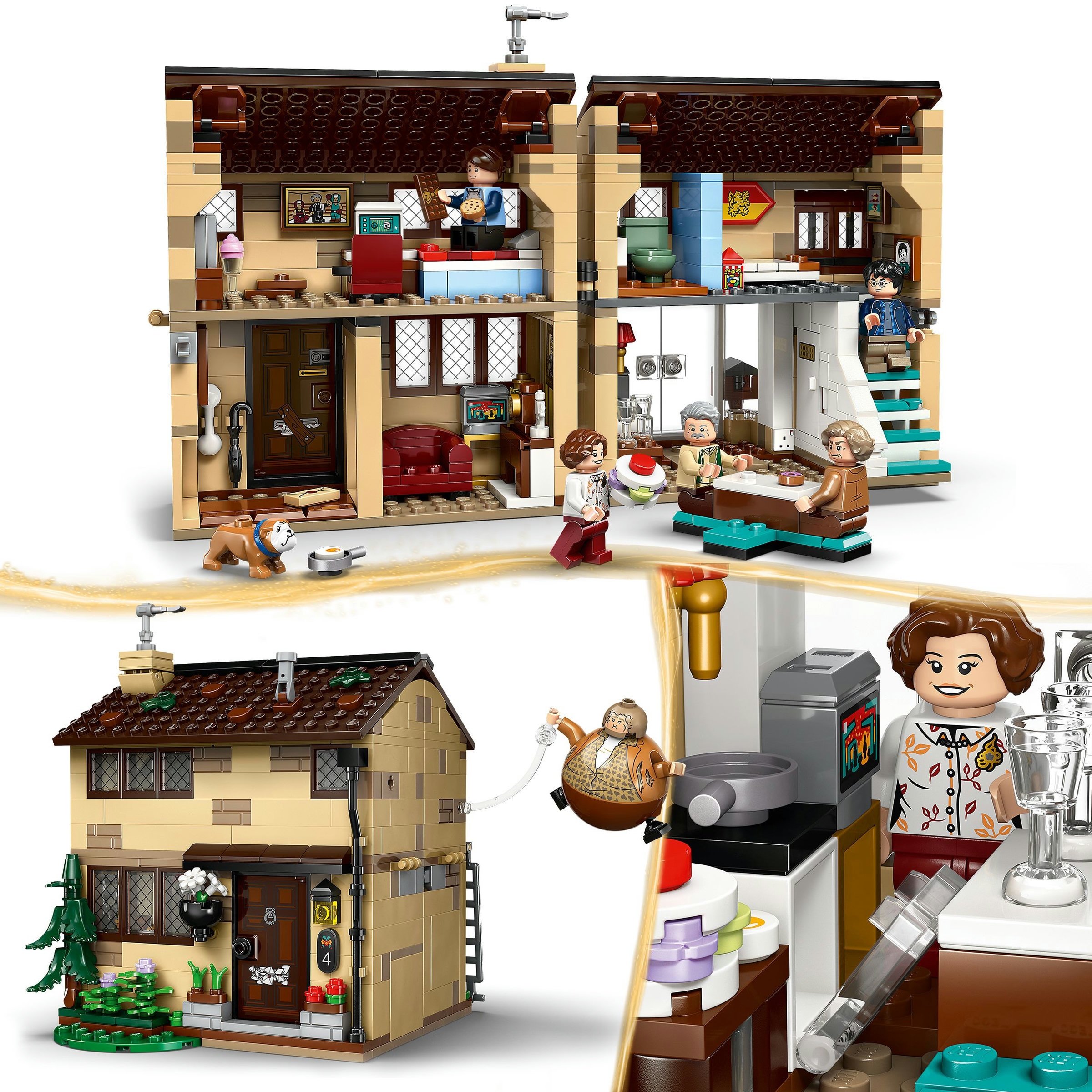 Juego de construcción Privet Drive: Visita de Tía Marge LEGO Harry Potter - 76451 5