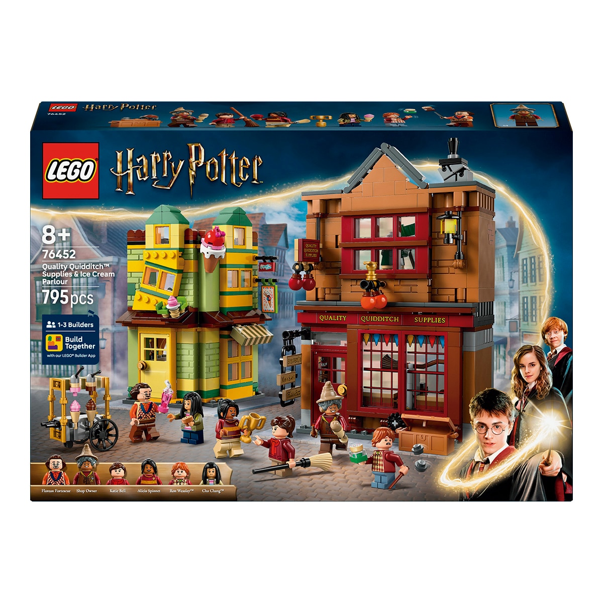 Imagen 0 de Juego de construcción Artículos de Calidad para Quidditch? y Heladería LEGO Harry Potter - 76452