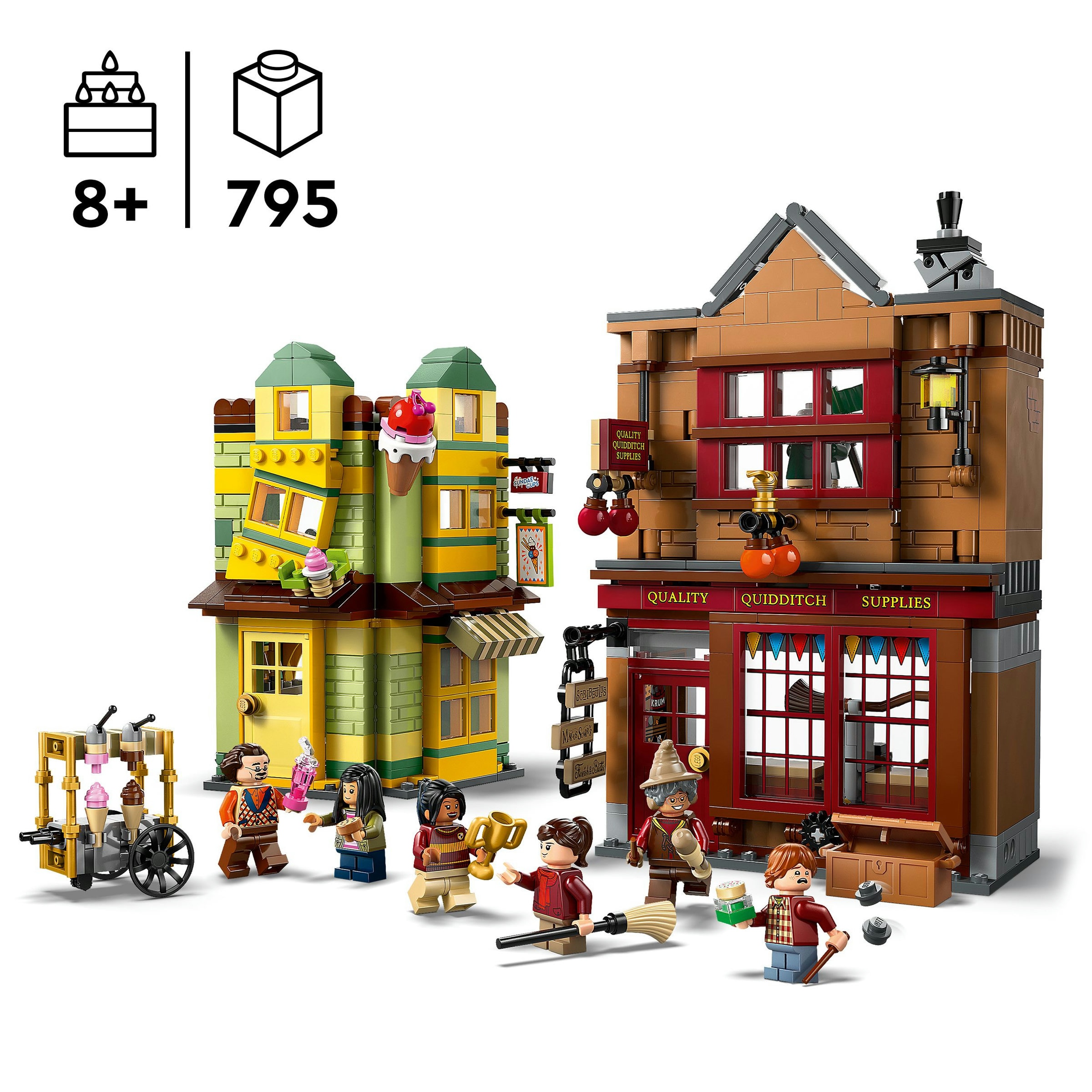 Juego de construcción Artículos de Calidad para Quidditch? y Heladería LEGO Harry Potter - 76452 4