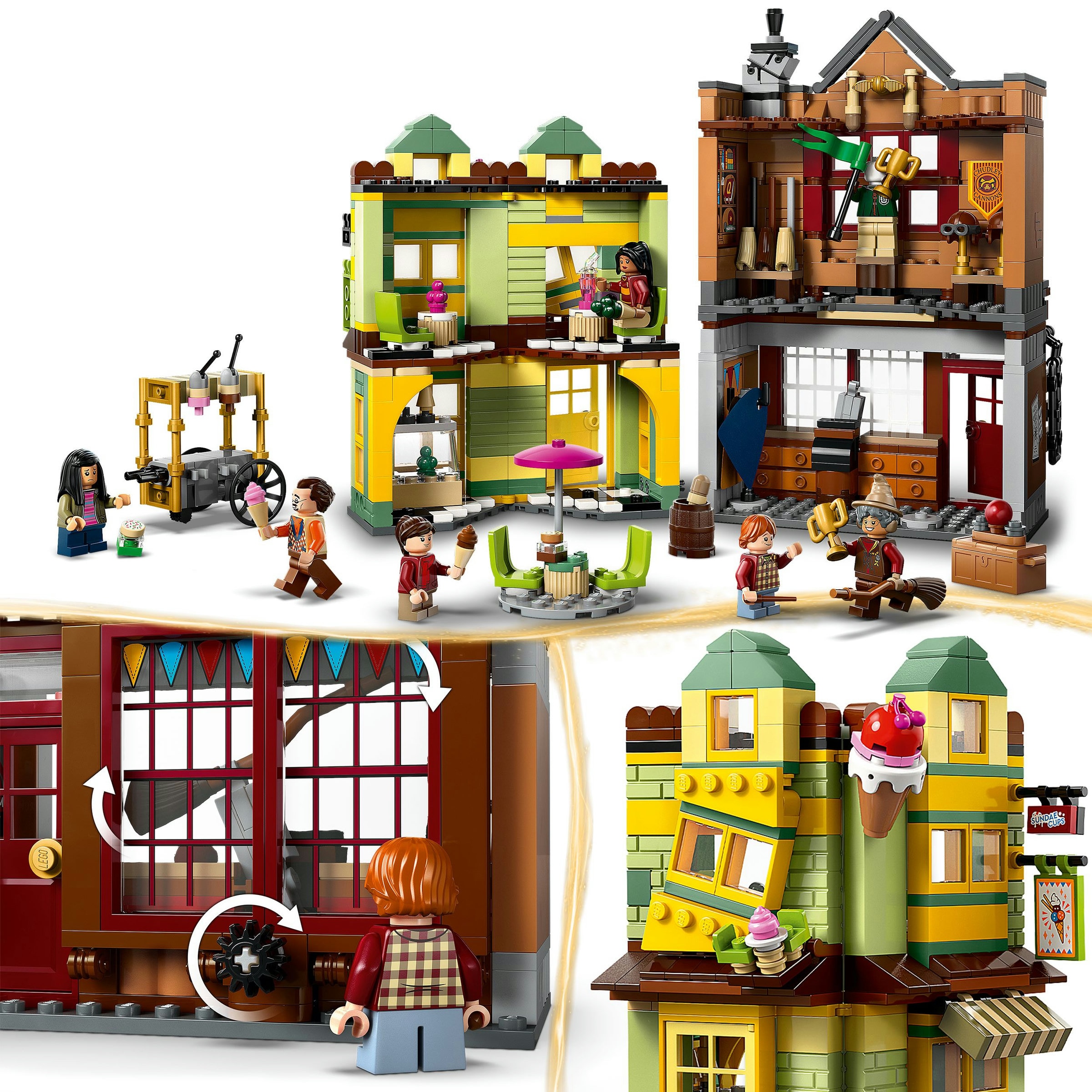 Juego de construcción Artículos de Calidad para Quidditch? y Heladería LEGO Harry Potter - 76452 5