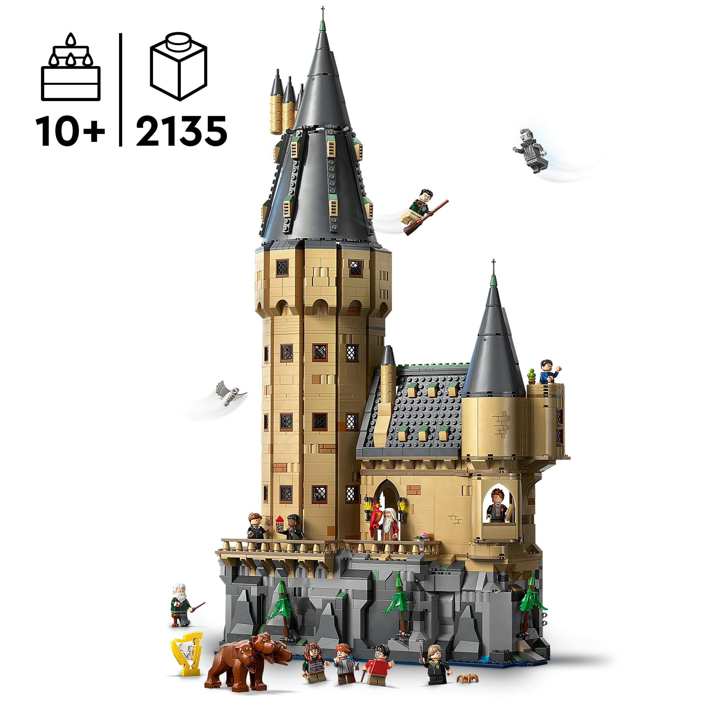 Juego de construcción Castillo de Hogwarts?: Torre Central LEGO Harry Potter - 76454 3