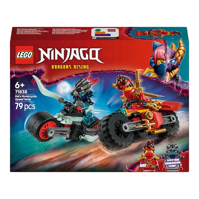 Juego de construcción Carrera Relámpago en Moto de Kai Lego Ninjago